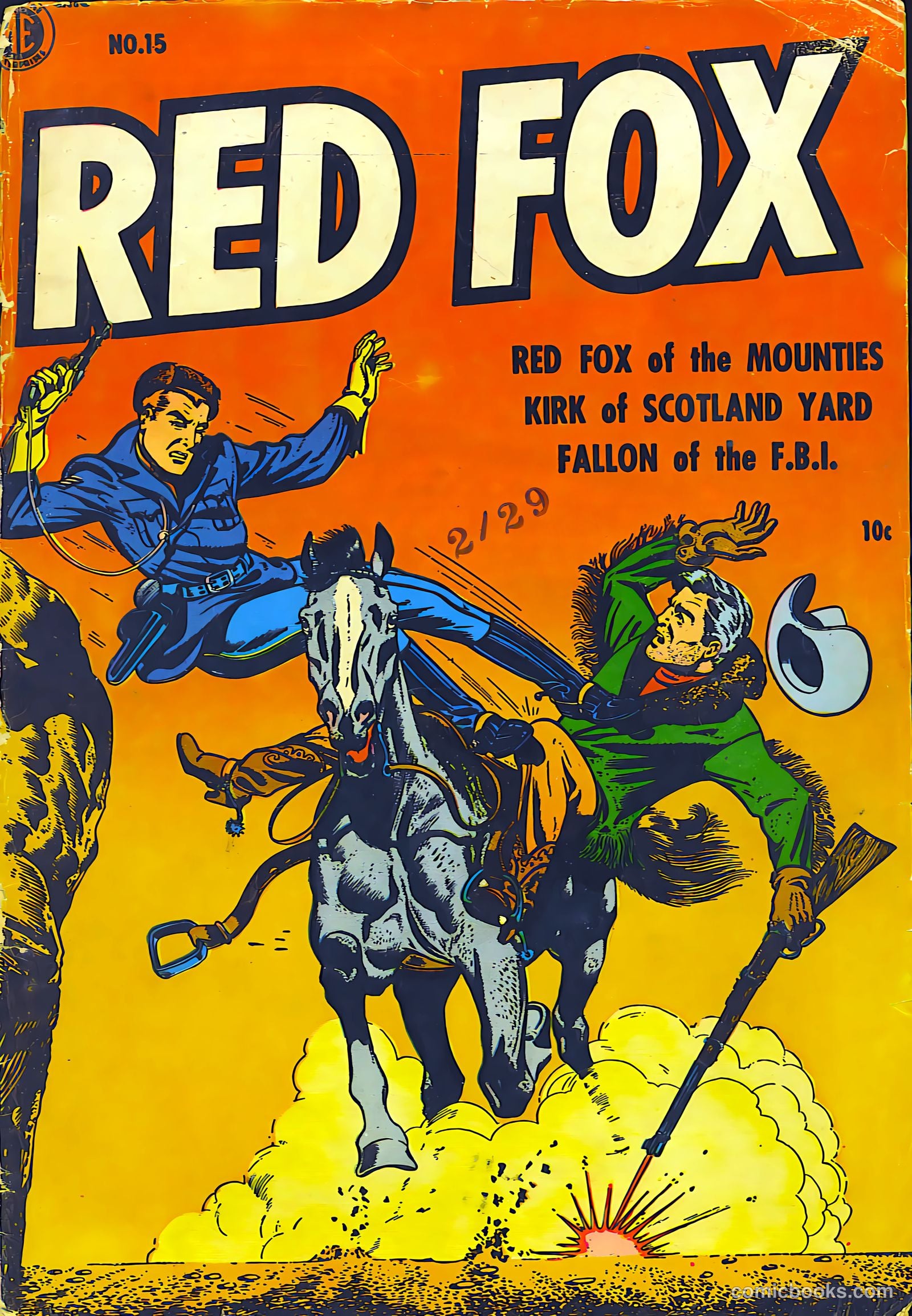 A-1 Comics 108 - Red Fox #15