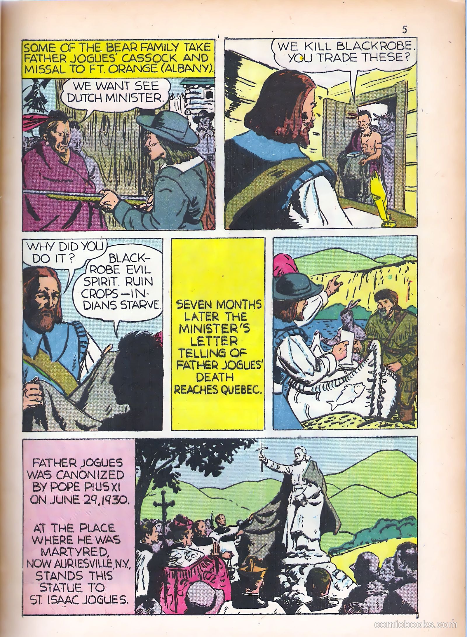 God's Heroes in America #nn (1956) — page 6 of 65