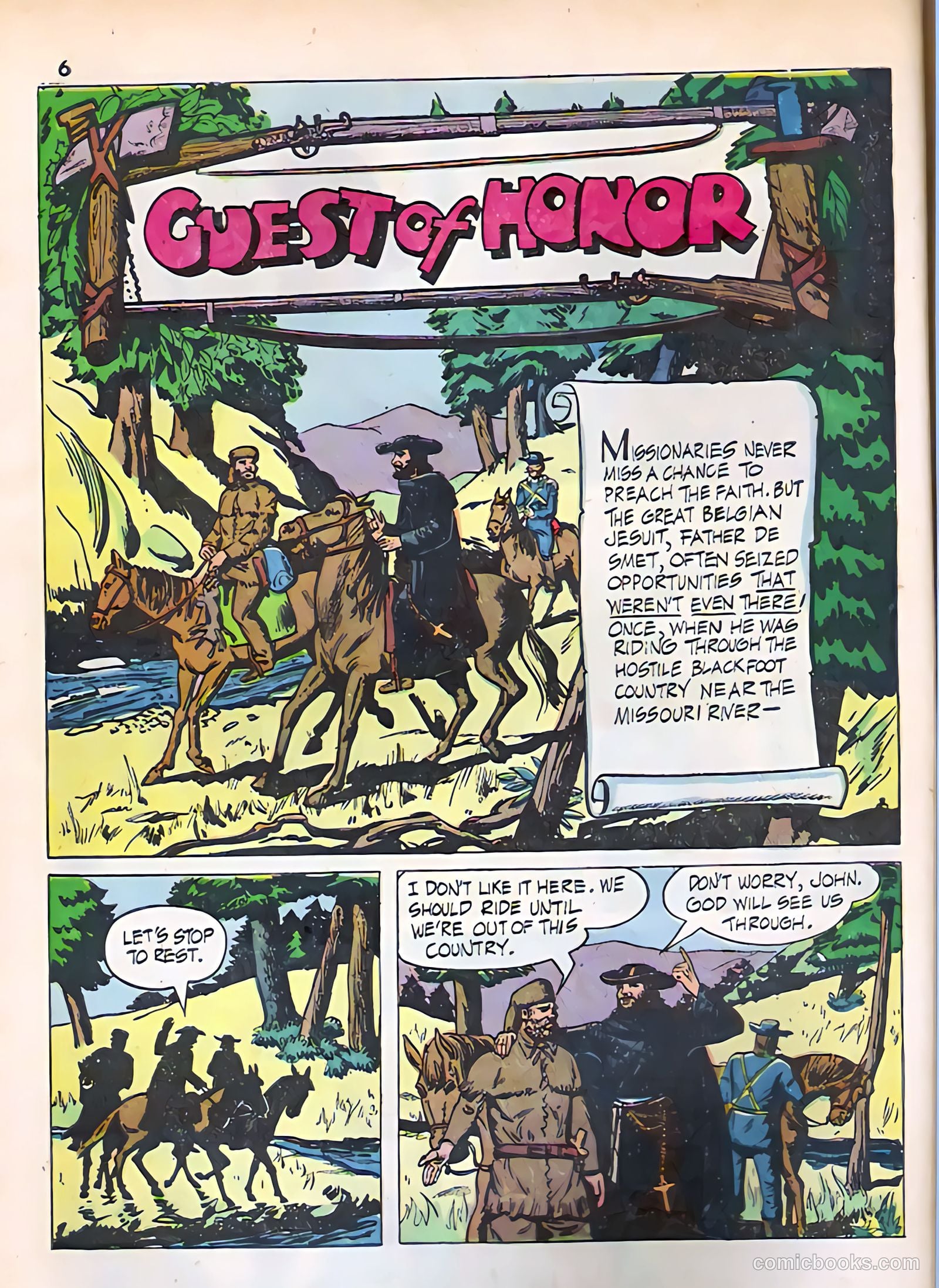 God's Heroes in America #nn (1956) — page 7 of 65