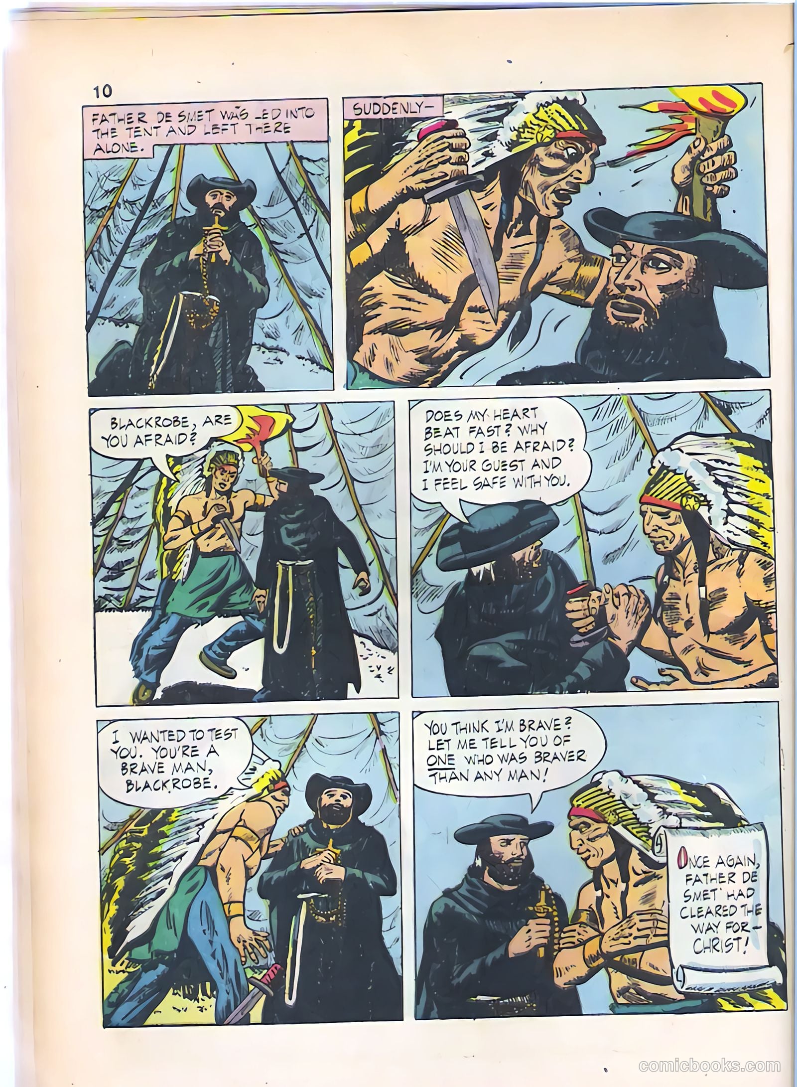 God's Heroes in America #nn (1956) — page 11 of 65
