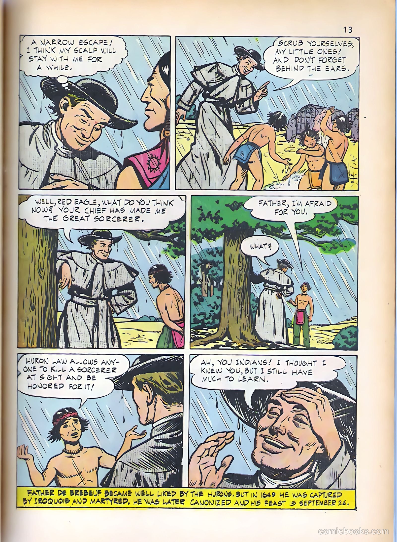 God's Heroes in America #nn (1956) — page 14 of 65