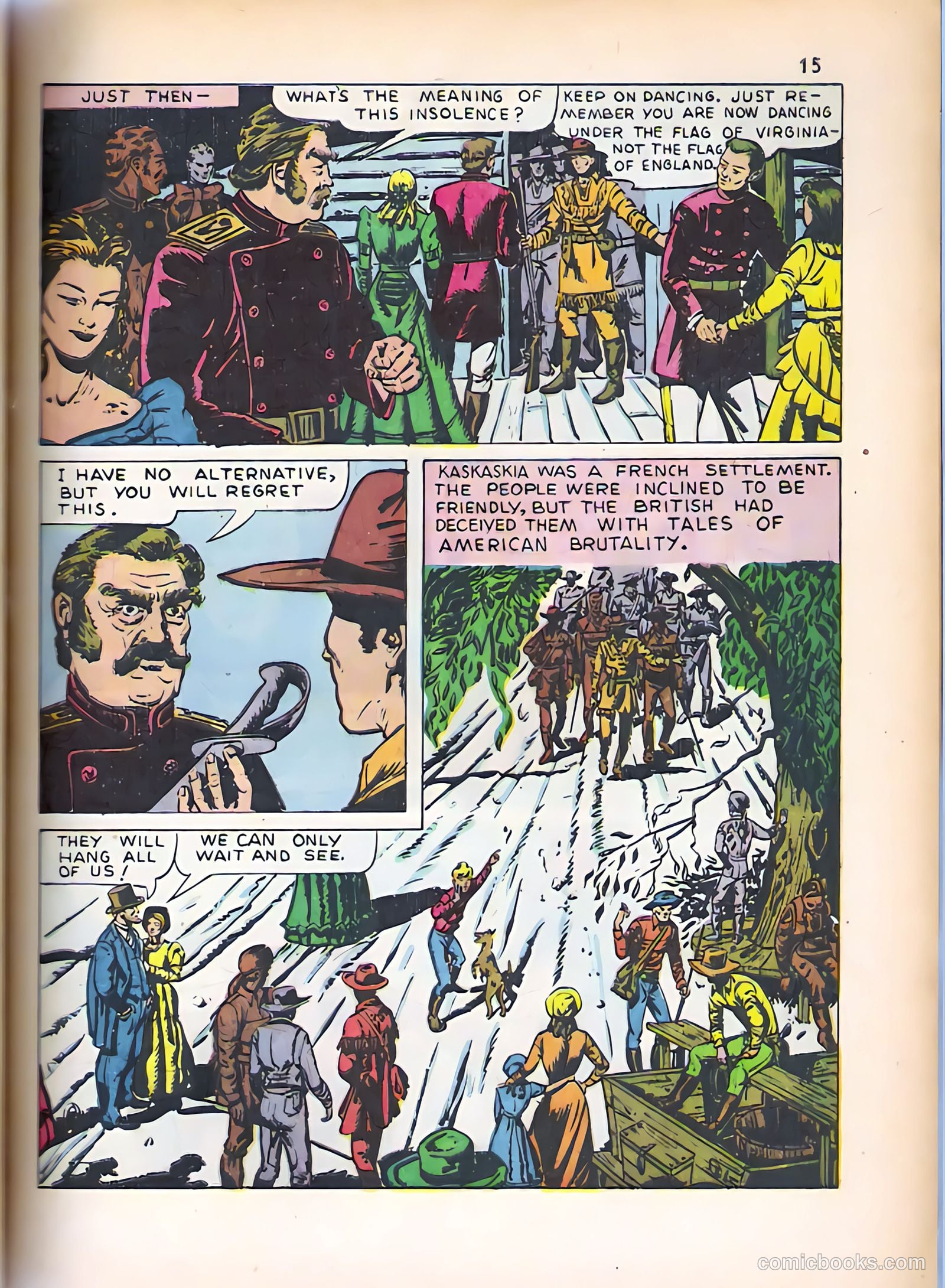 God's Heroes in America #nn (1956) — page 16 of 65