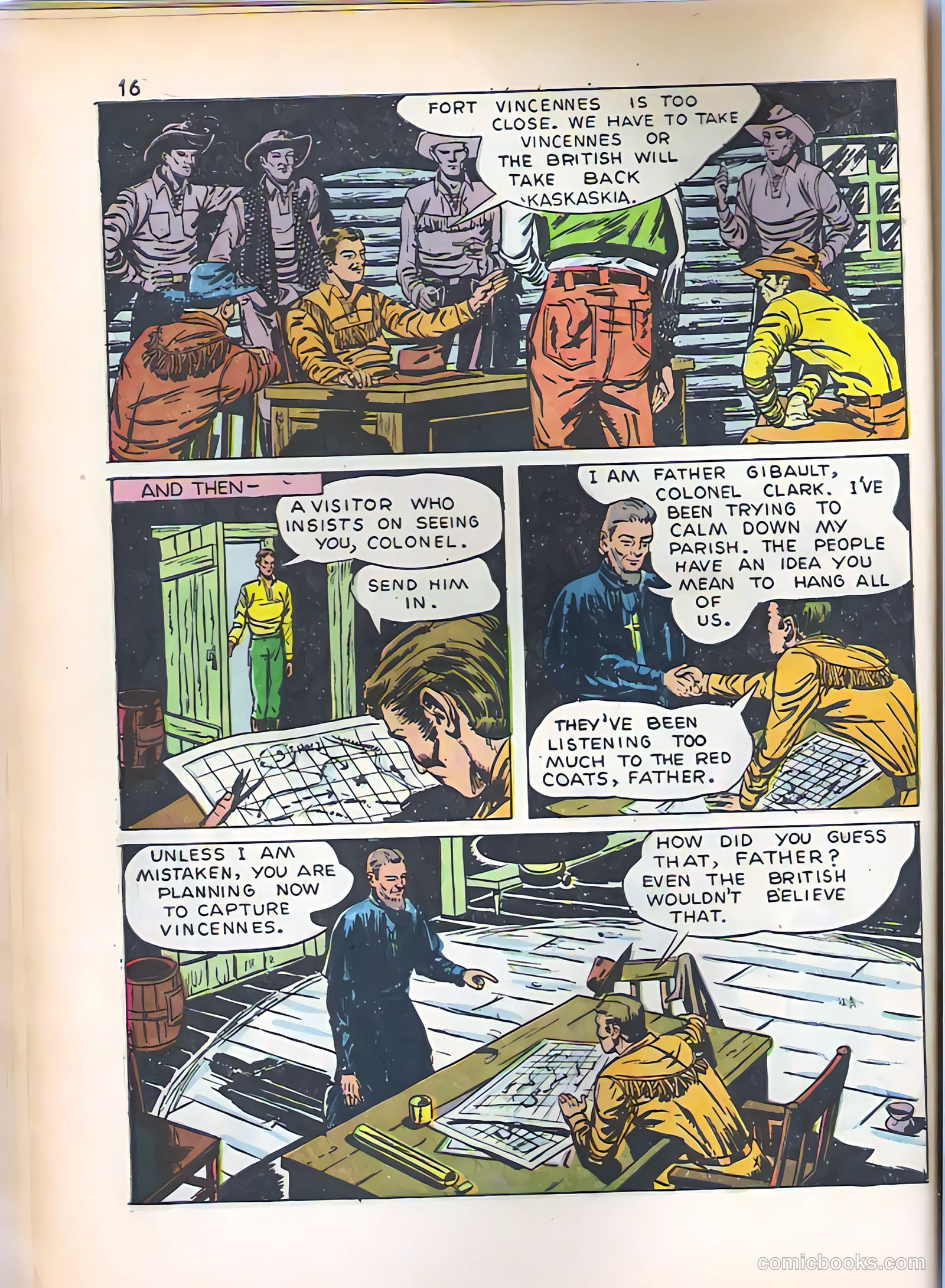 God's Heroes in America #nn (1956) — page 17 of 65