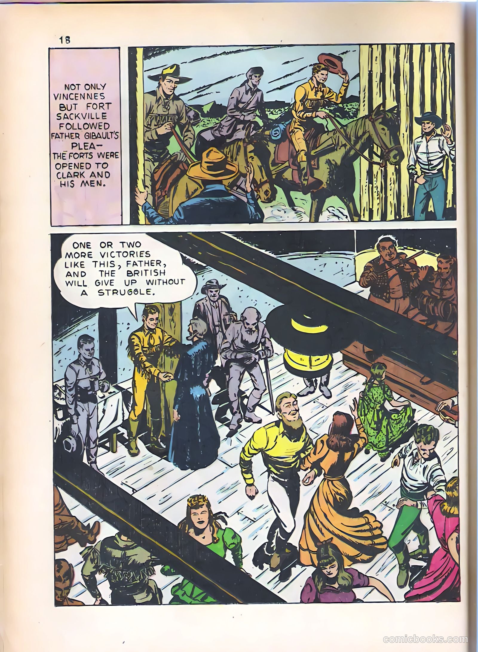 God's Heroes in America #nn (1956) — page 19 of 65