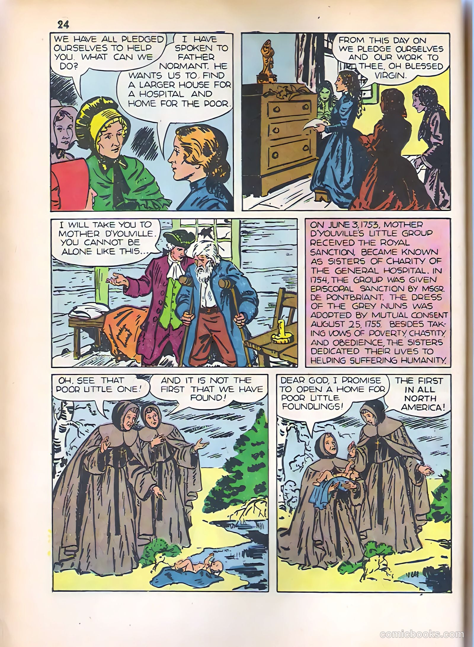 God's Heroes in America #nn (1956) — page 25 of 65
