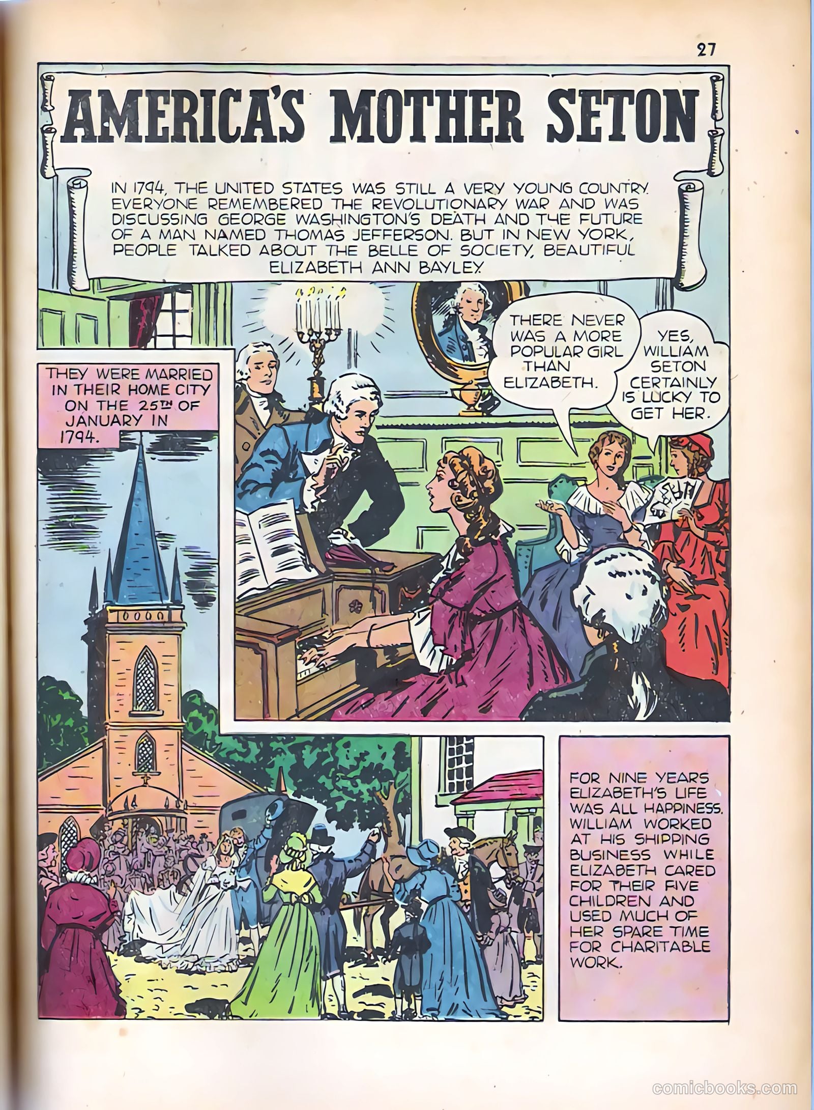 God's Heroes in America #nn (1956) — page 28 of 65