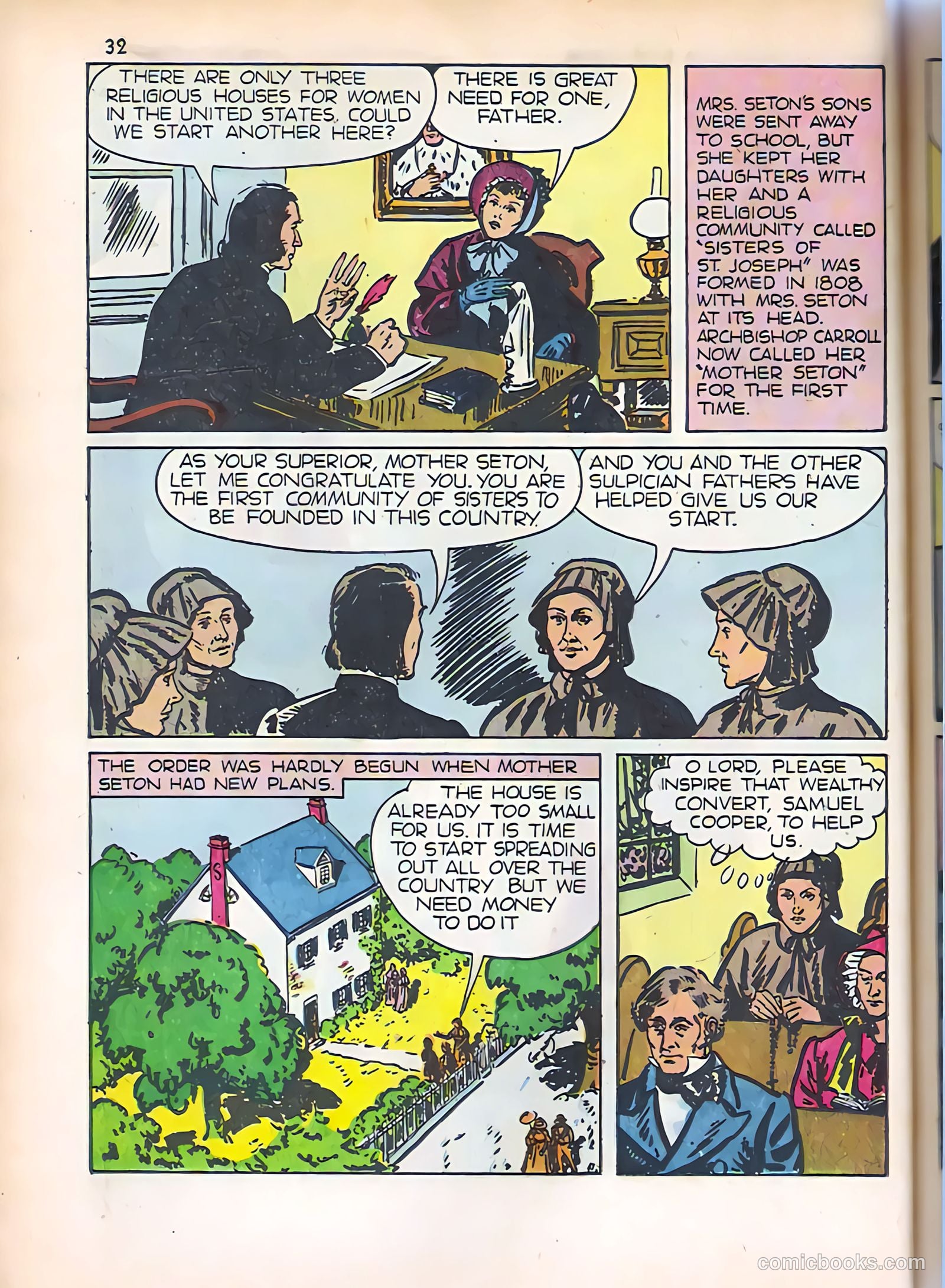 God's Heroes in America #nn (1956) — page 33 of 65
