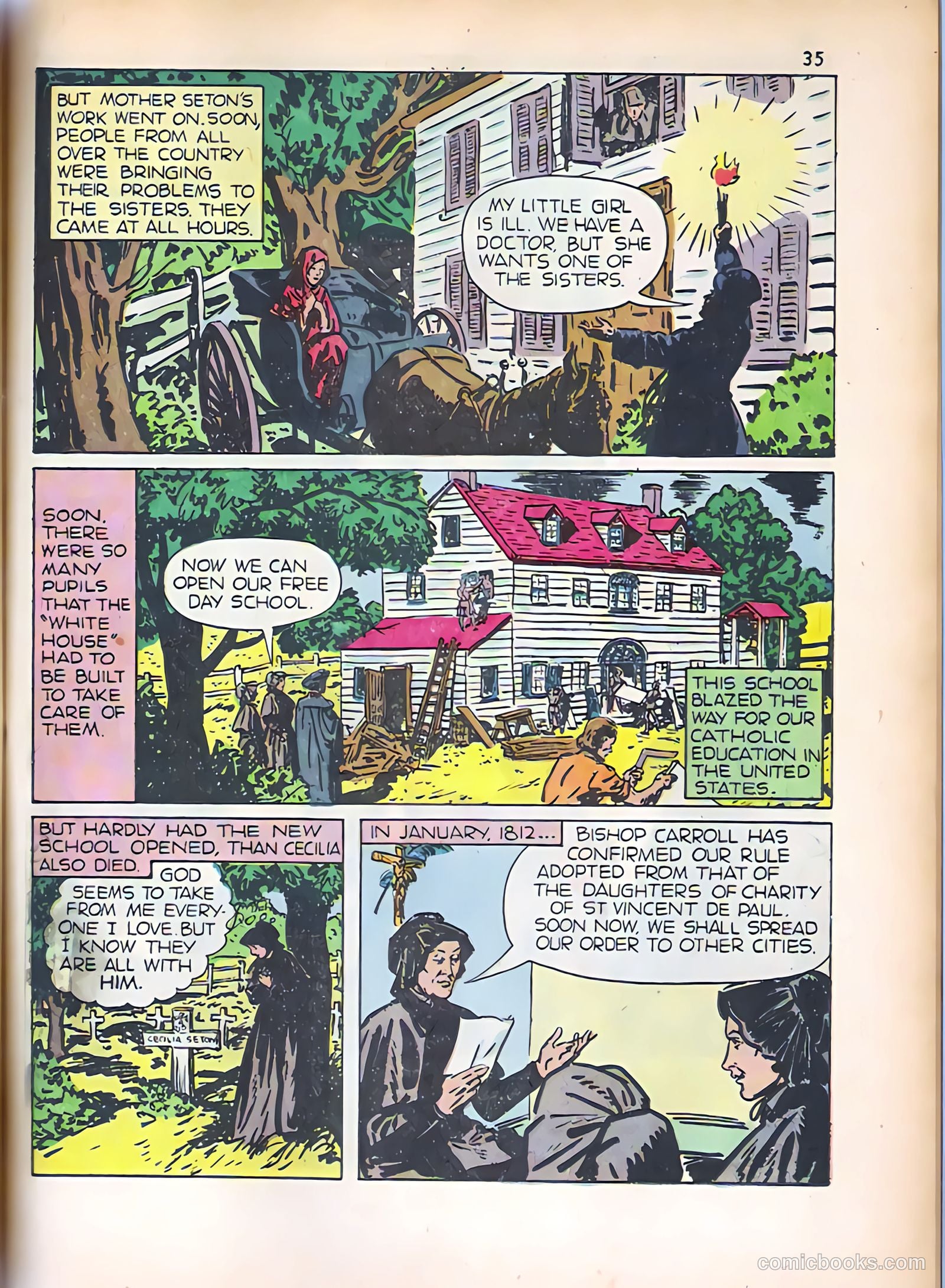 God's Heroes in America #nn (1956) — page 36 of 65