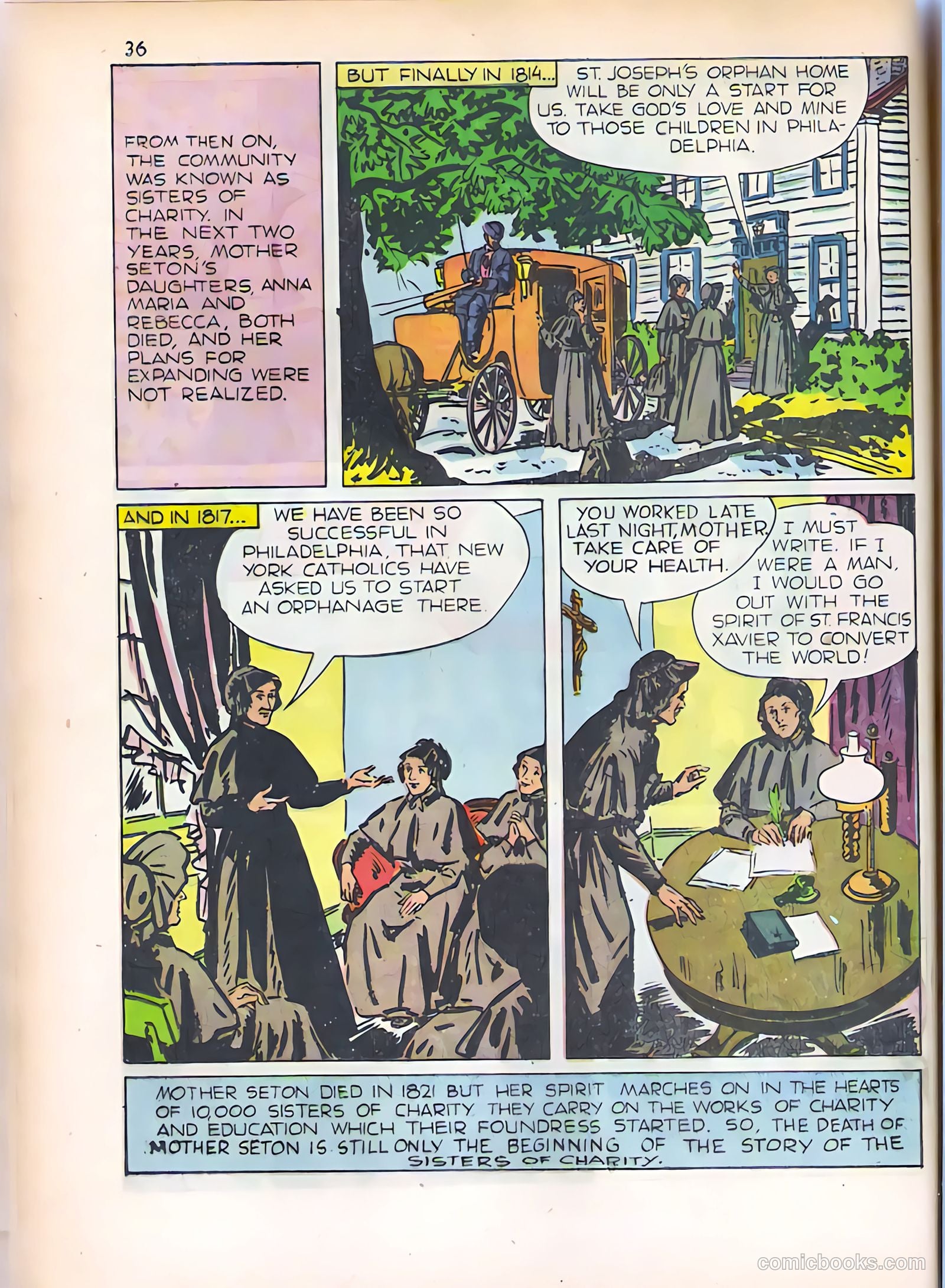 God's Heroes in America #nn (1956) — page 37 of 65