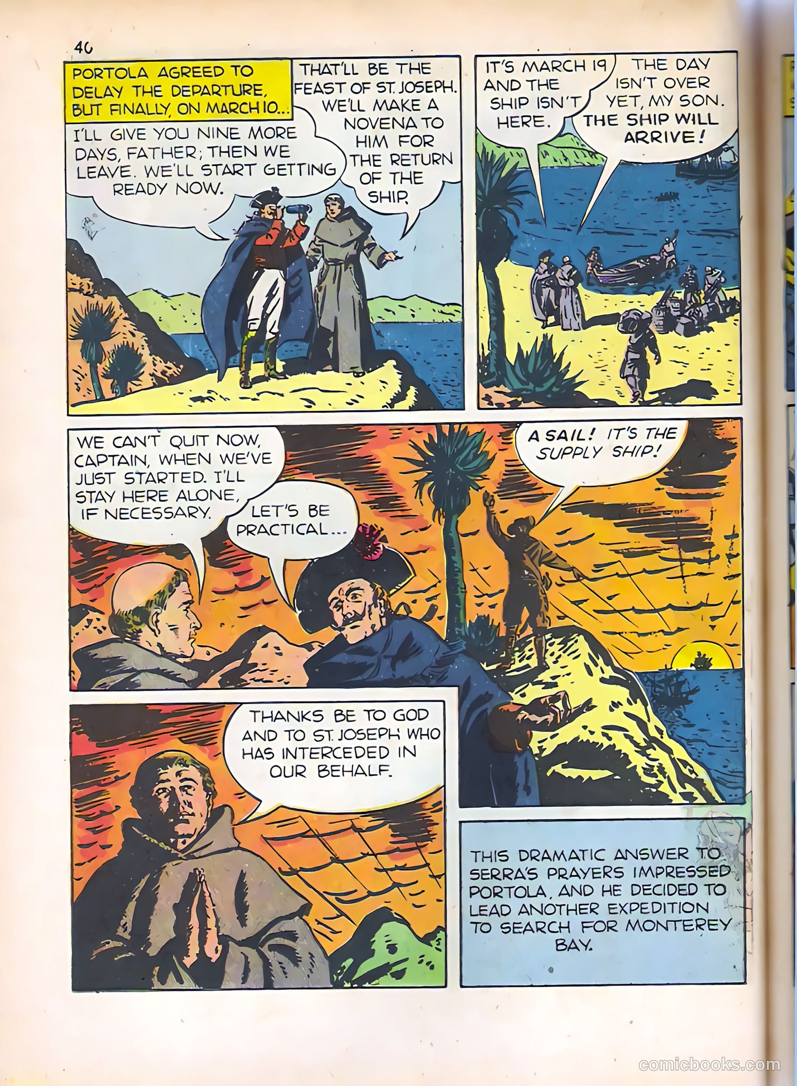 God's Heroes in America #nn (1956) — page 41 of 65