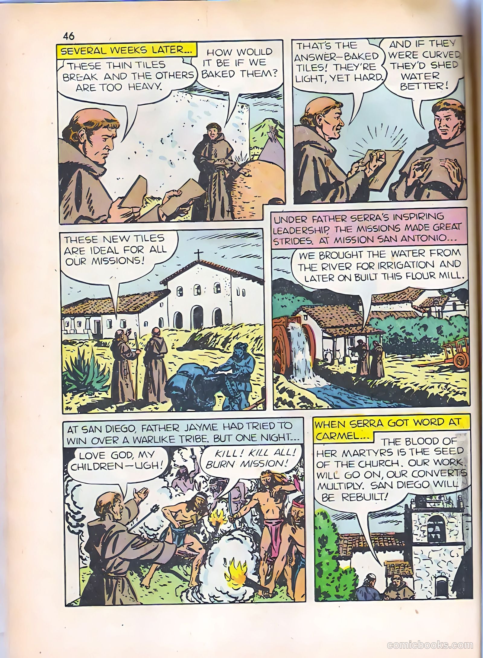 God's Heroes in America #nn (1956) — page 47 of 65