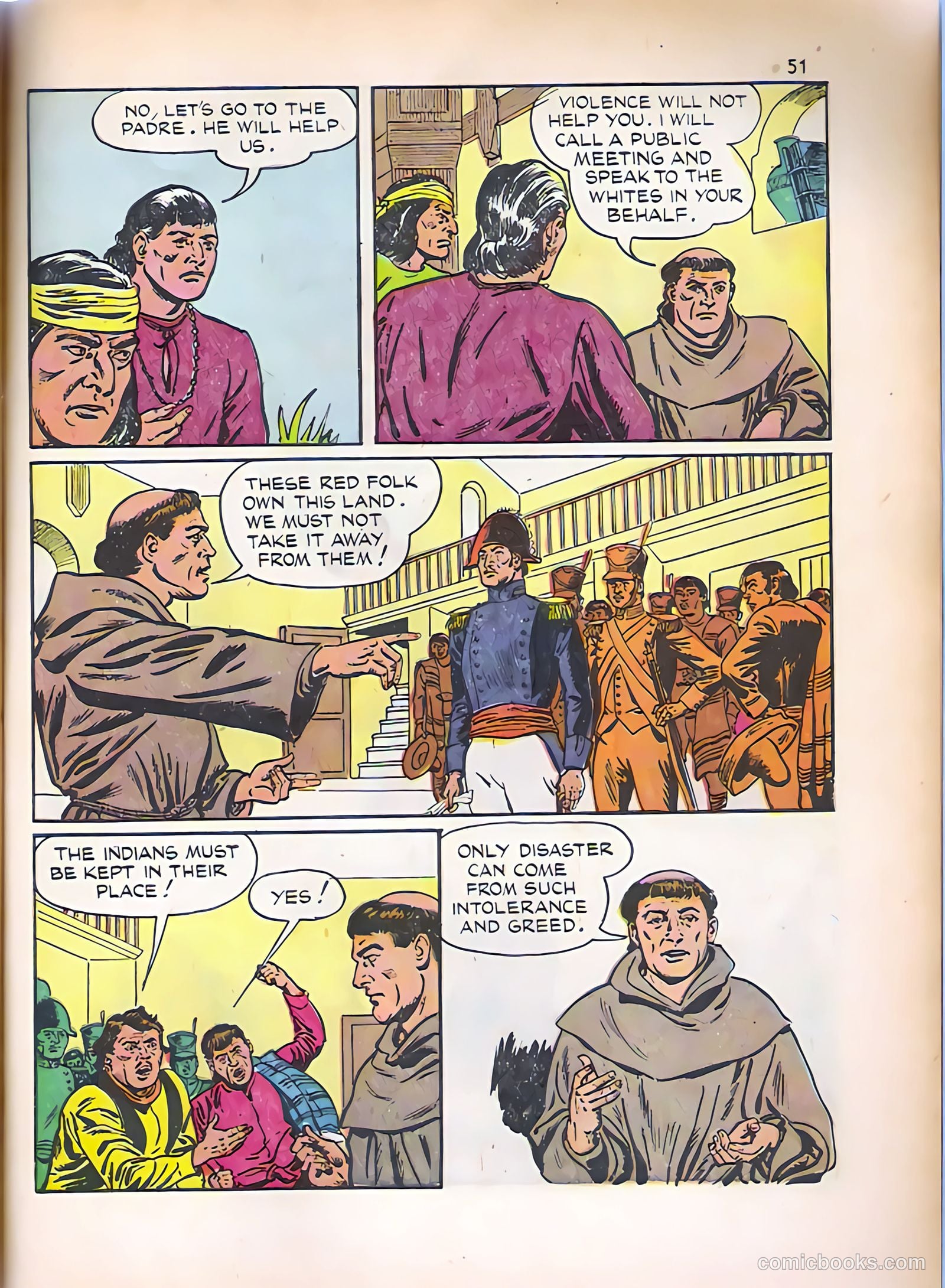 God's Heroes in America #nn (1956) — page 52 of 65