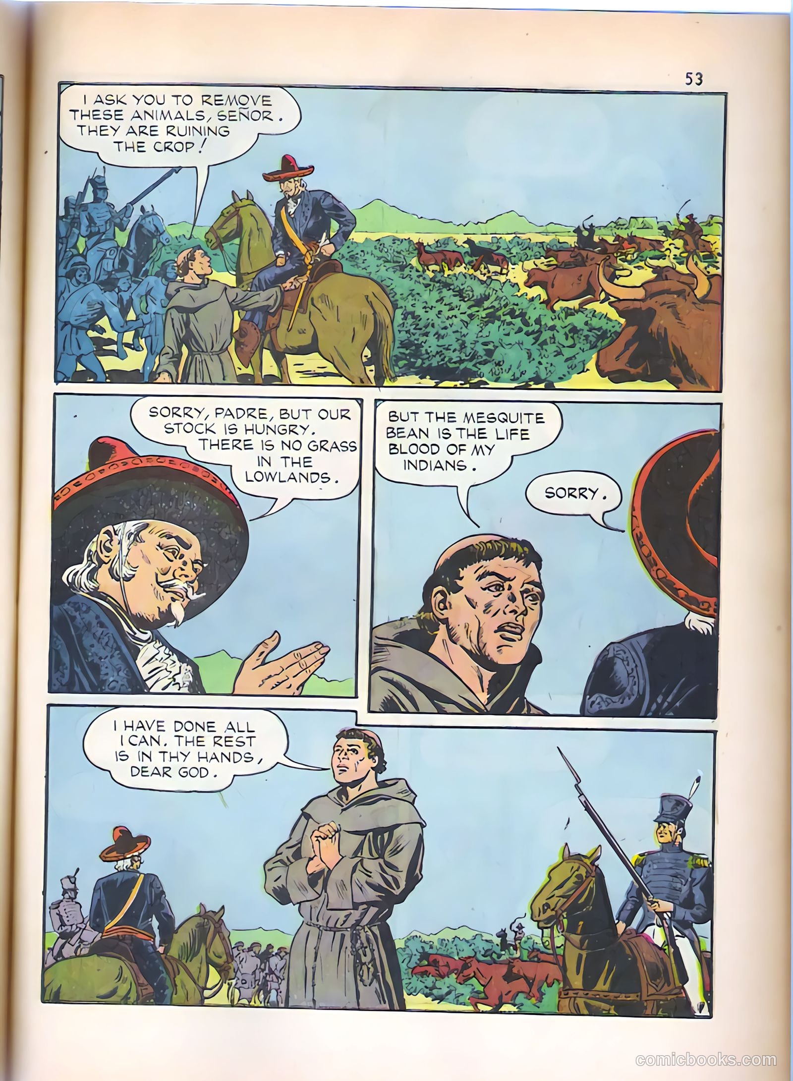 God's Heroes in America #nn (1956) — page 54 of 65