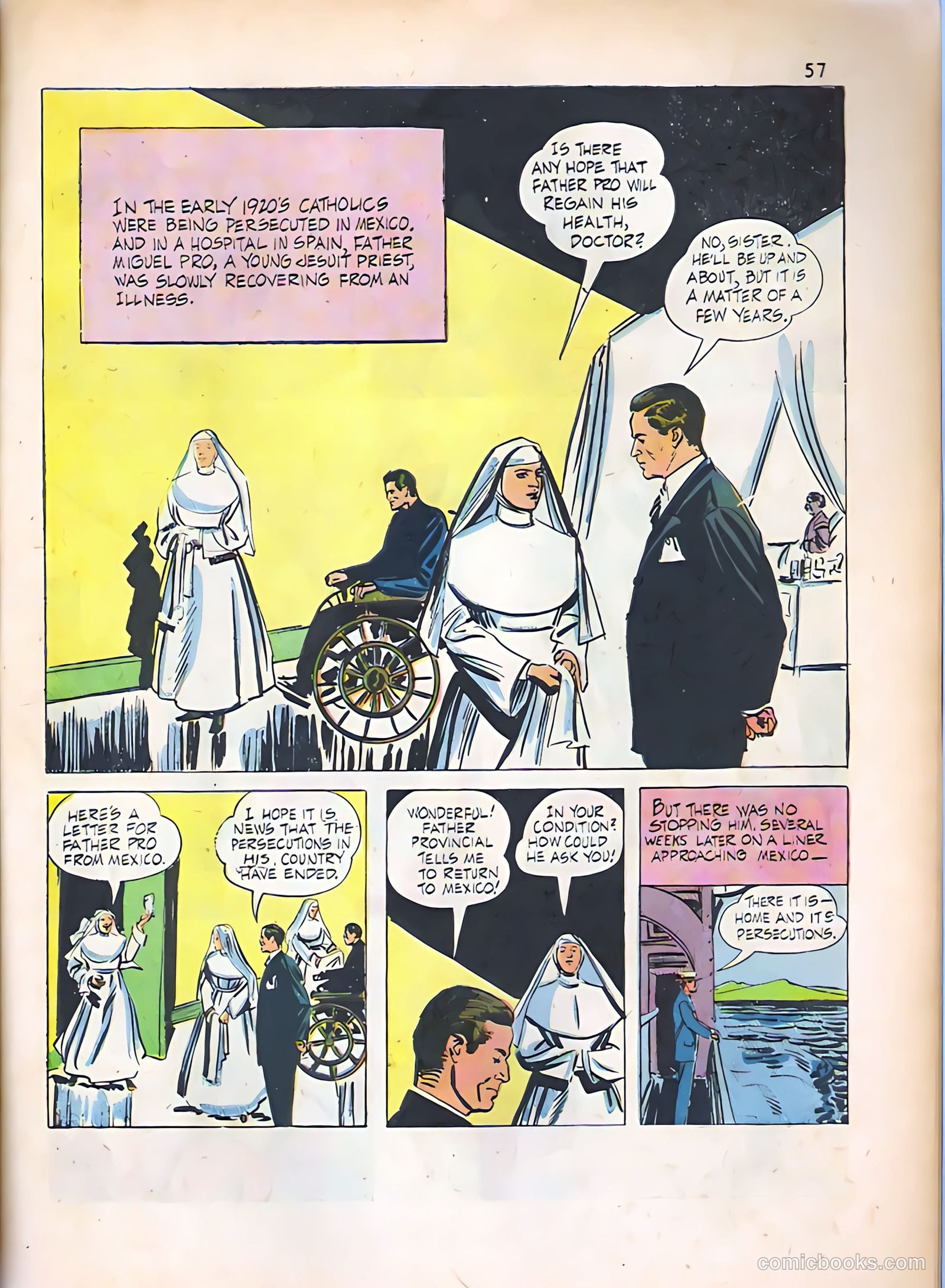 God's Heroes in America #nn (1956) — page 58 of 65