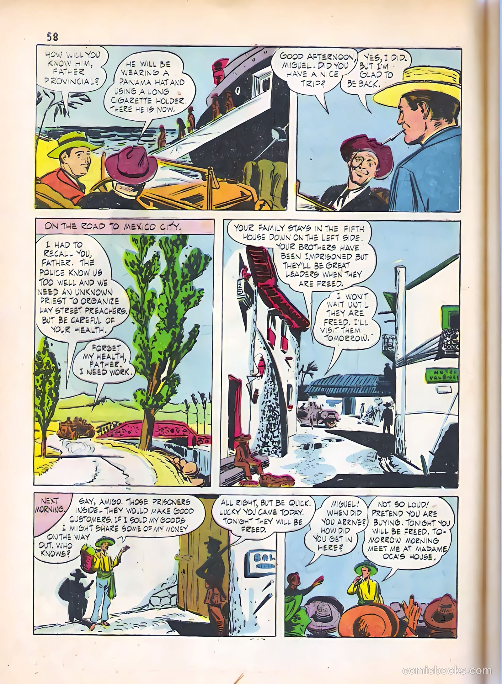 God's Heroes in America #nn (1956) — page 59 of 65