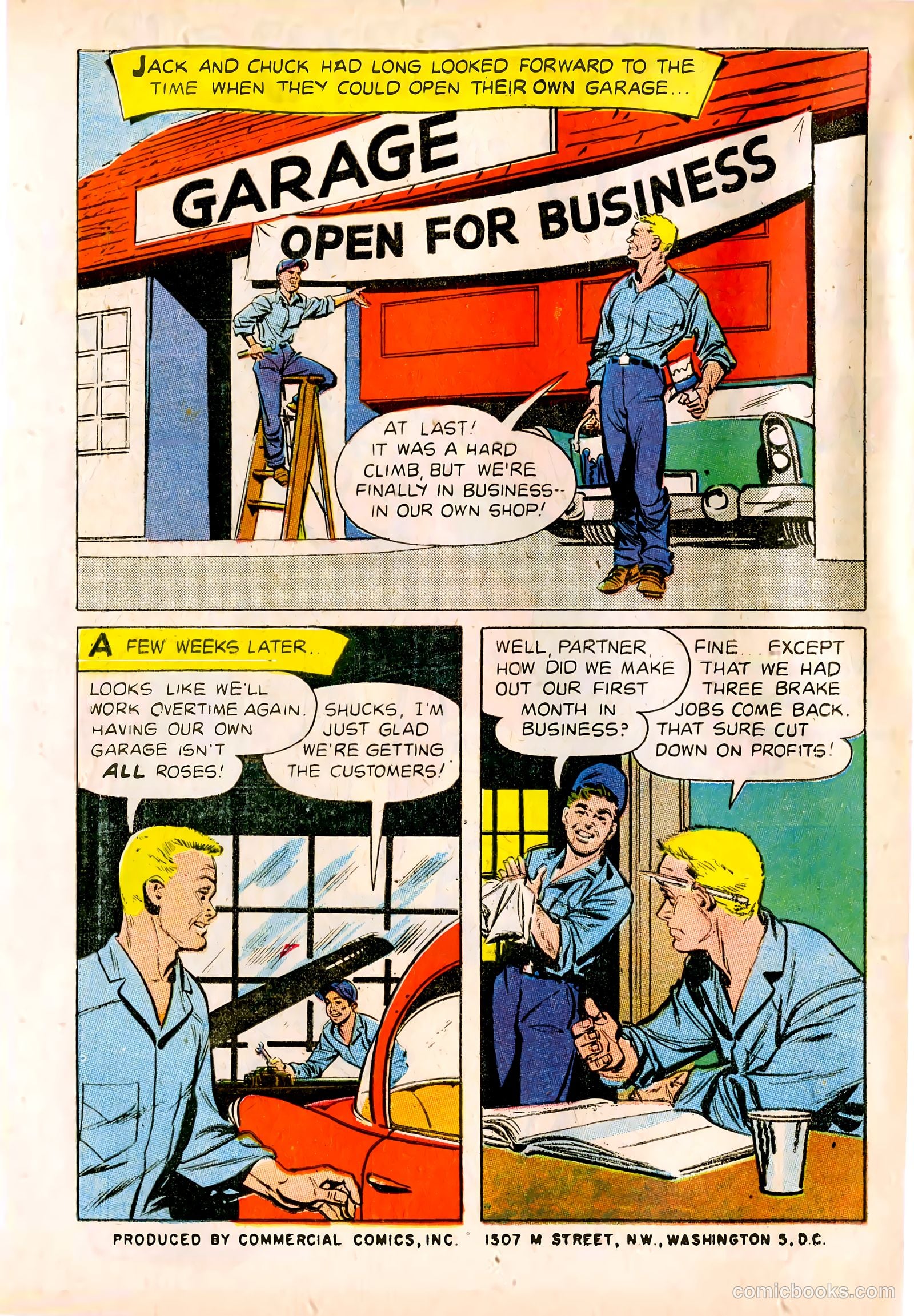 Jack and Chuck Learn the Hard Way! #nn (1952) — page 2 of 16