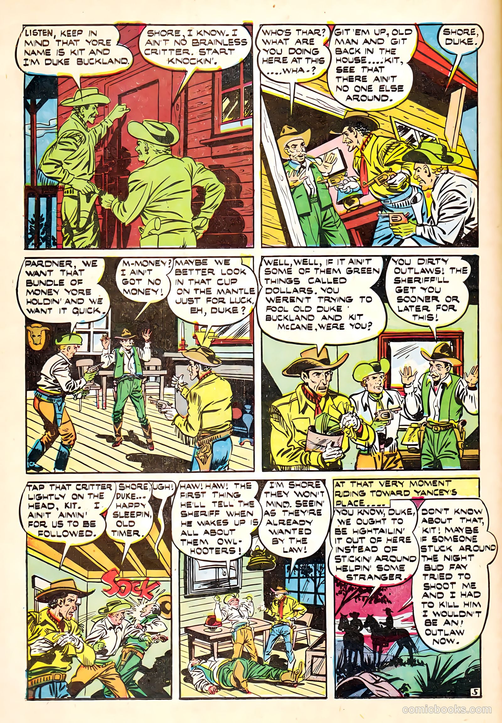 Western Adventures #2 (1948) — page 36 of 52
