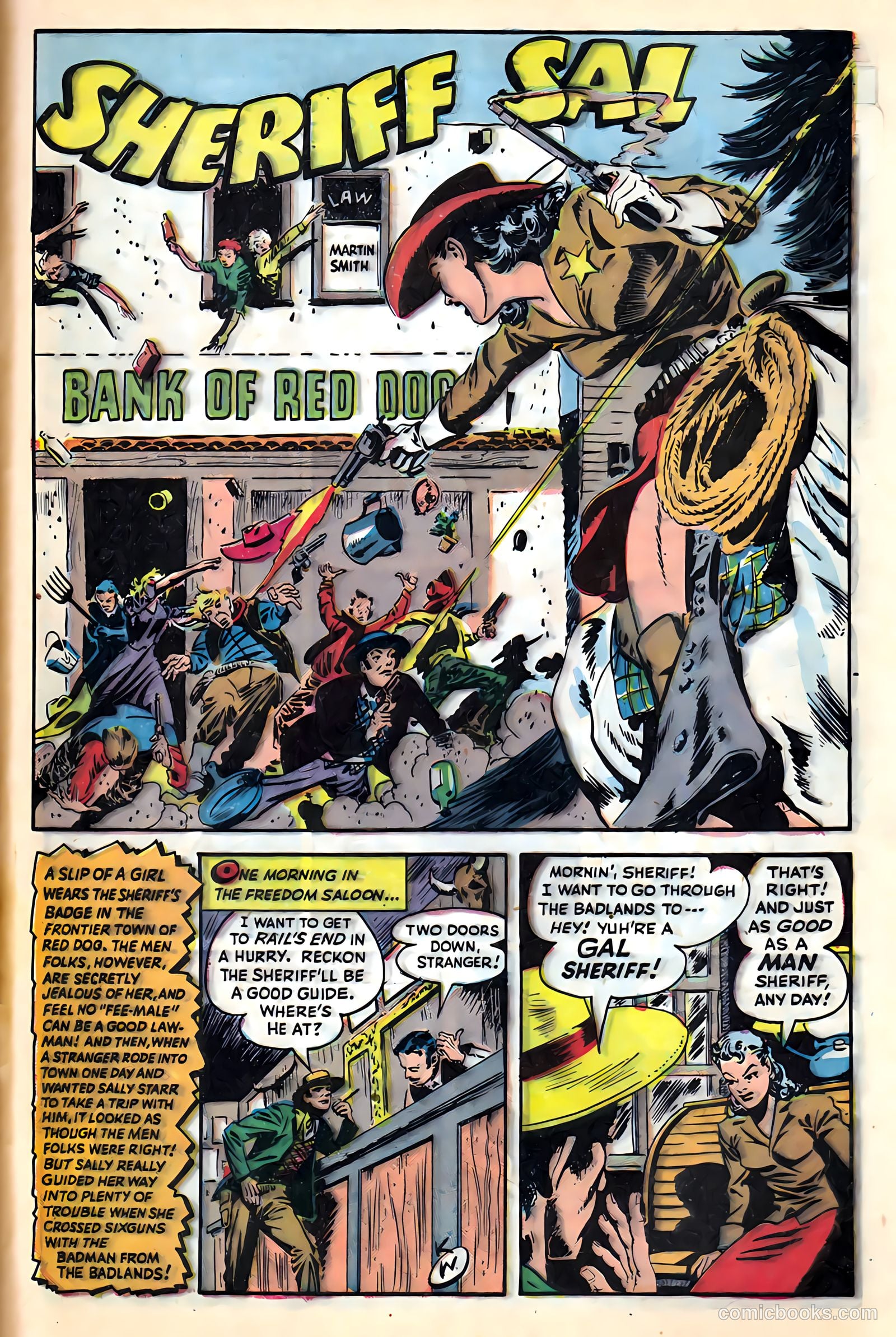 Western Adventures #2 (1948) — page 45 of 52