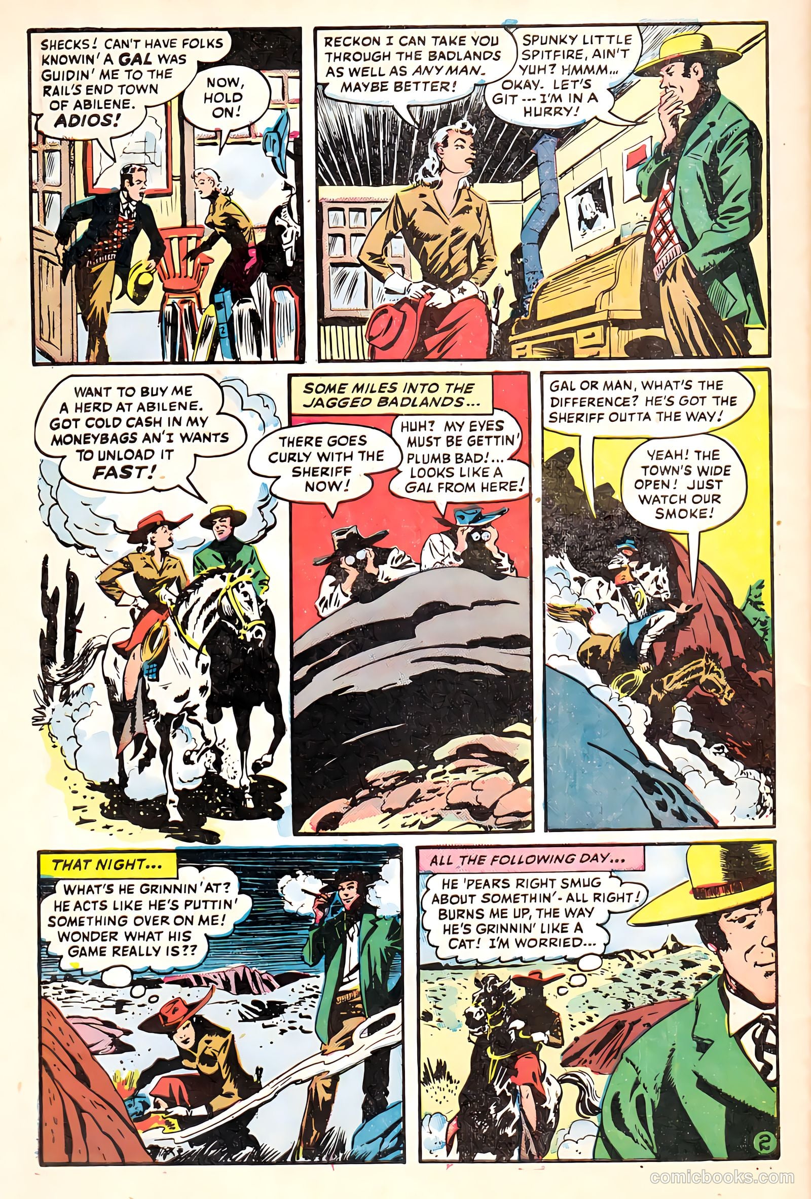 Western Adventures #2 (1948) — page 46 of 52