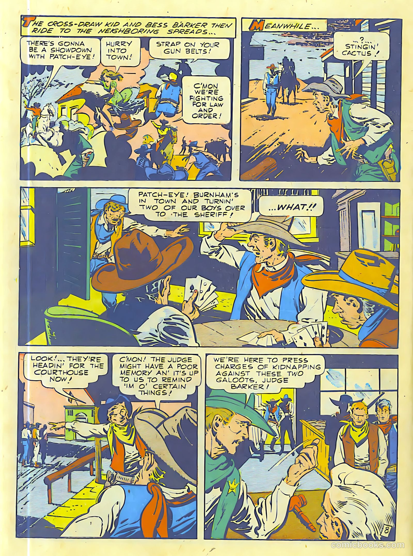 Western Adventures #1 (1948) — page 9 of 49