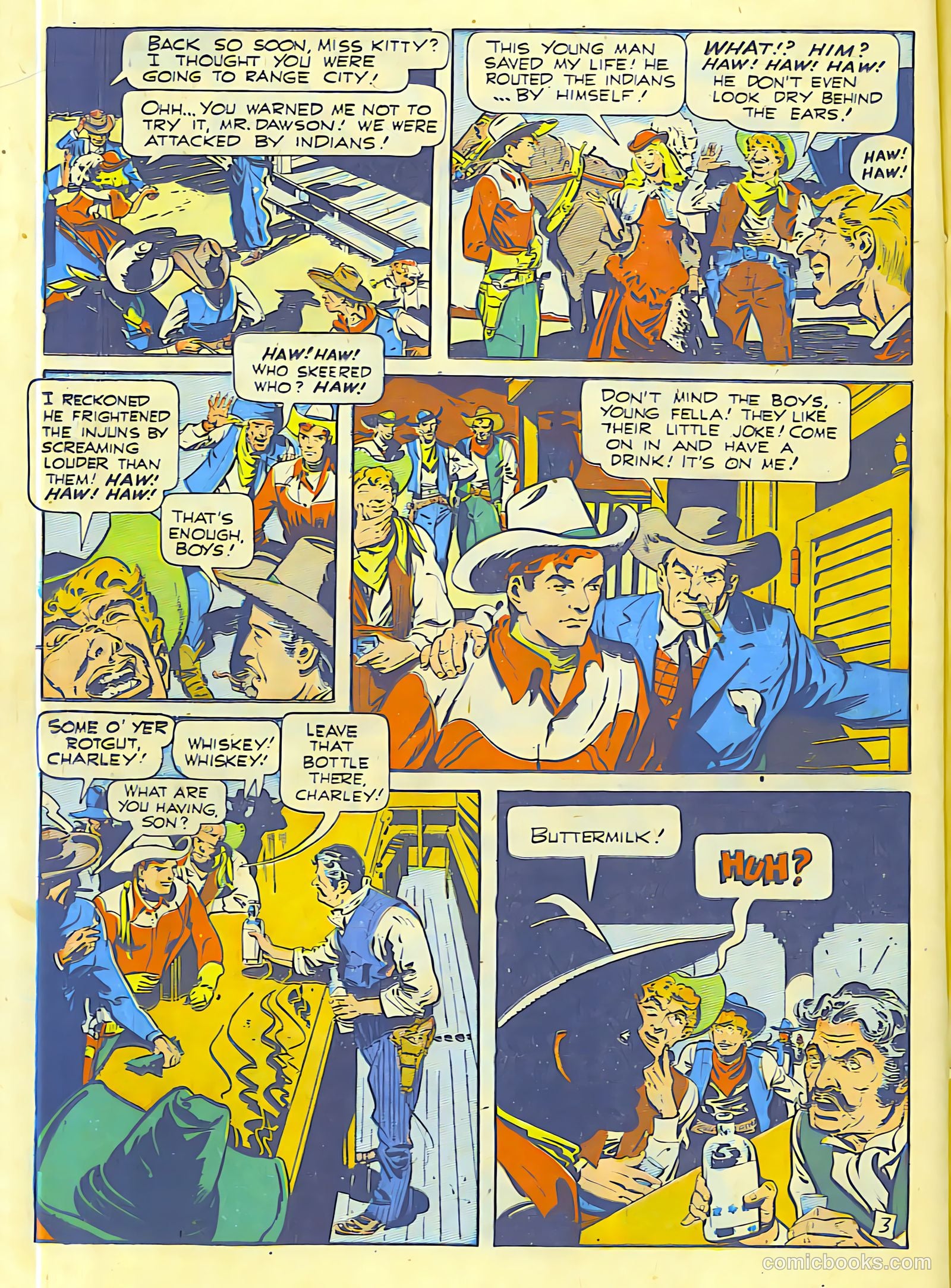 Western Adventures #1 (1948) — page 21 of 49