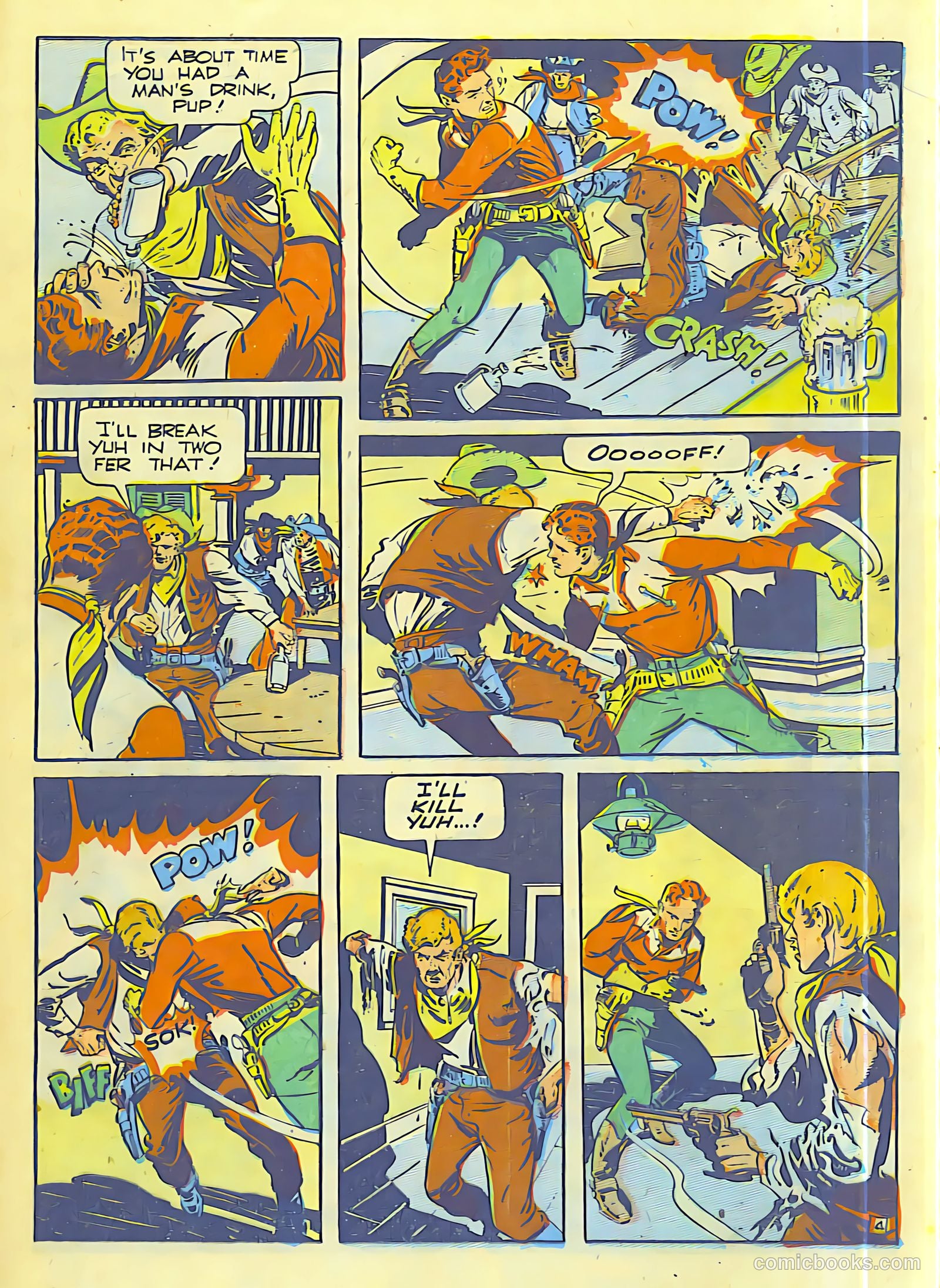 Western Adventures #1 (1948) — page 22 of 49