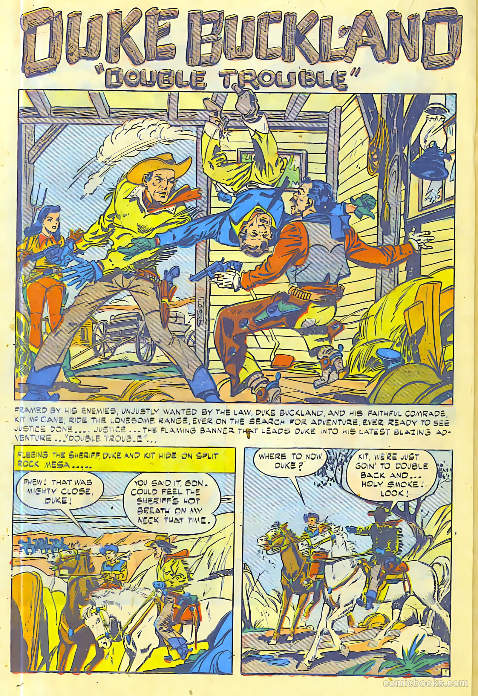 Western Adventures #1 (1948) — page 27 of 49