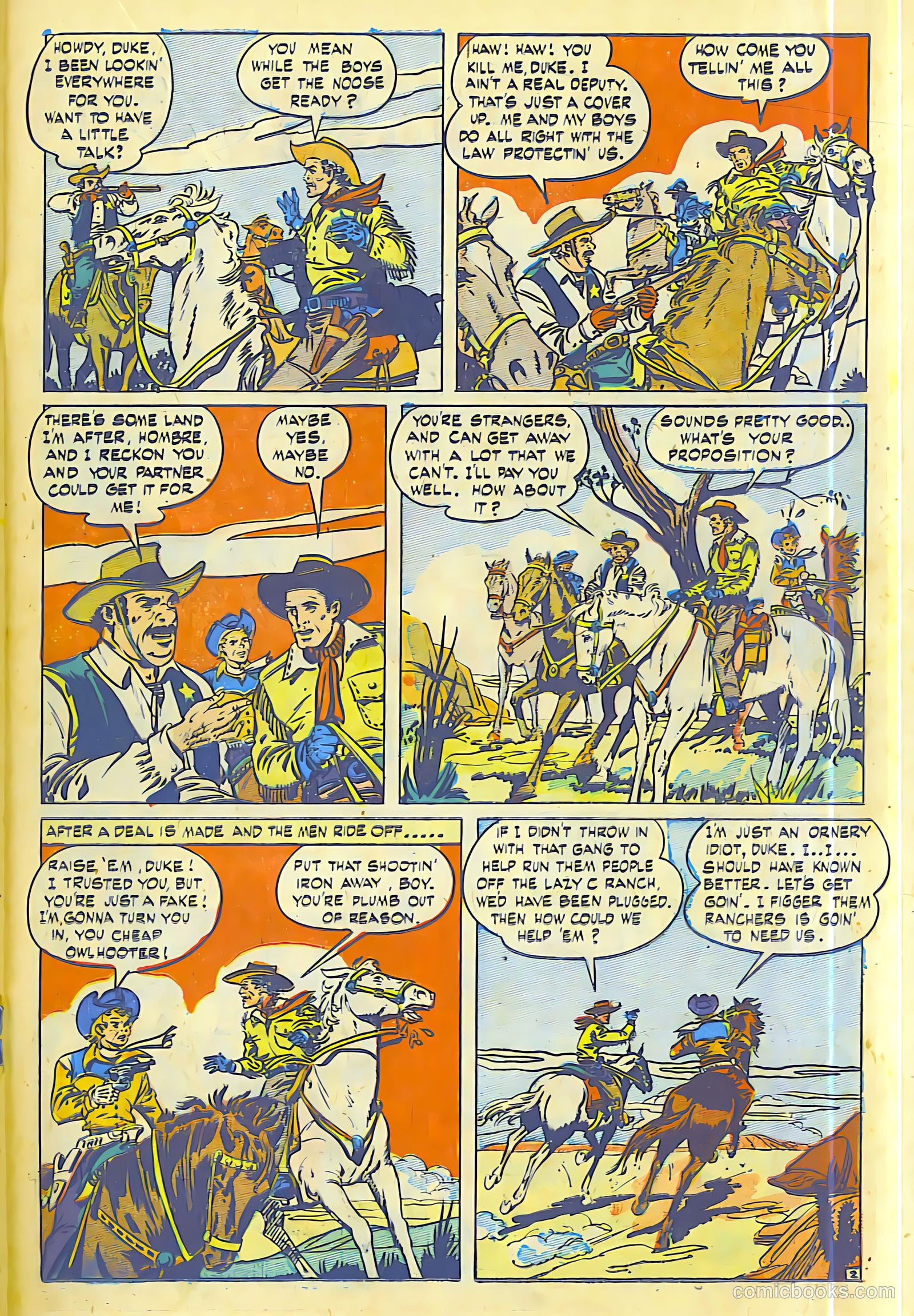 Western Adventures #1 (1948) — page 28 of 49