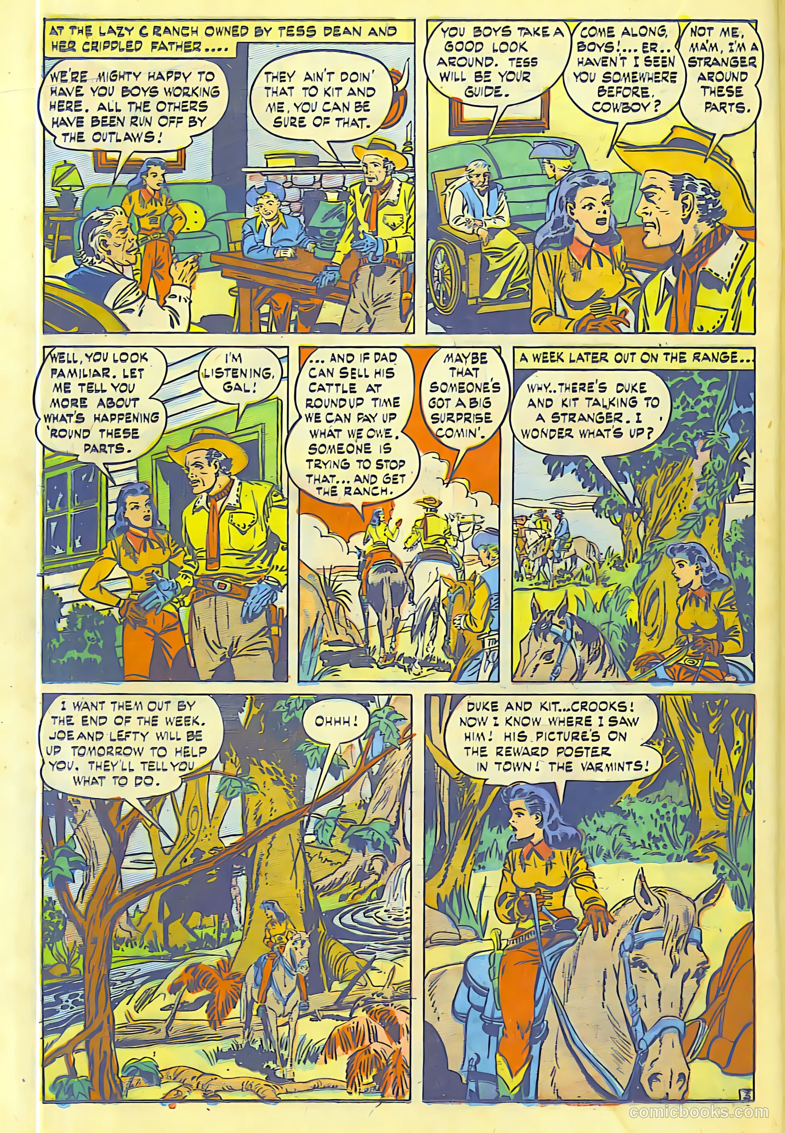 Western Adventures #1 (1948) — page 29 of 49