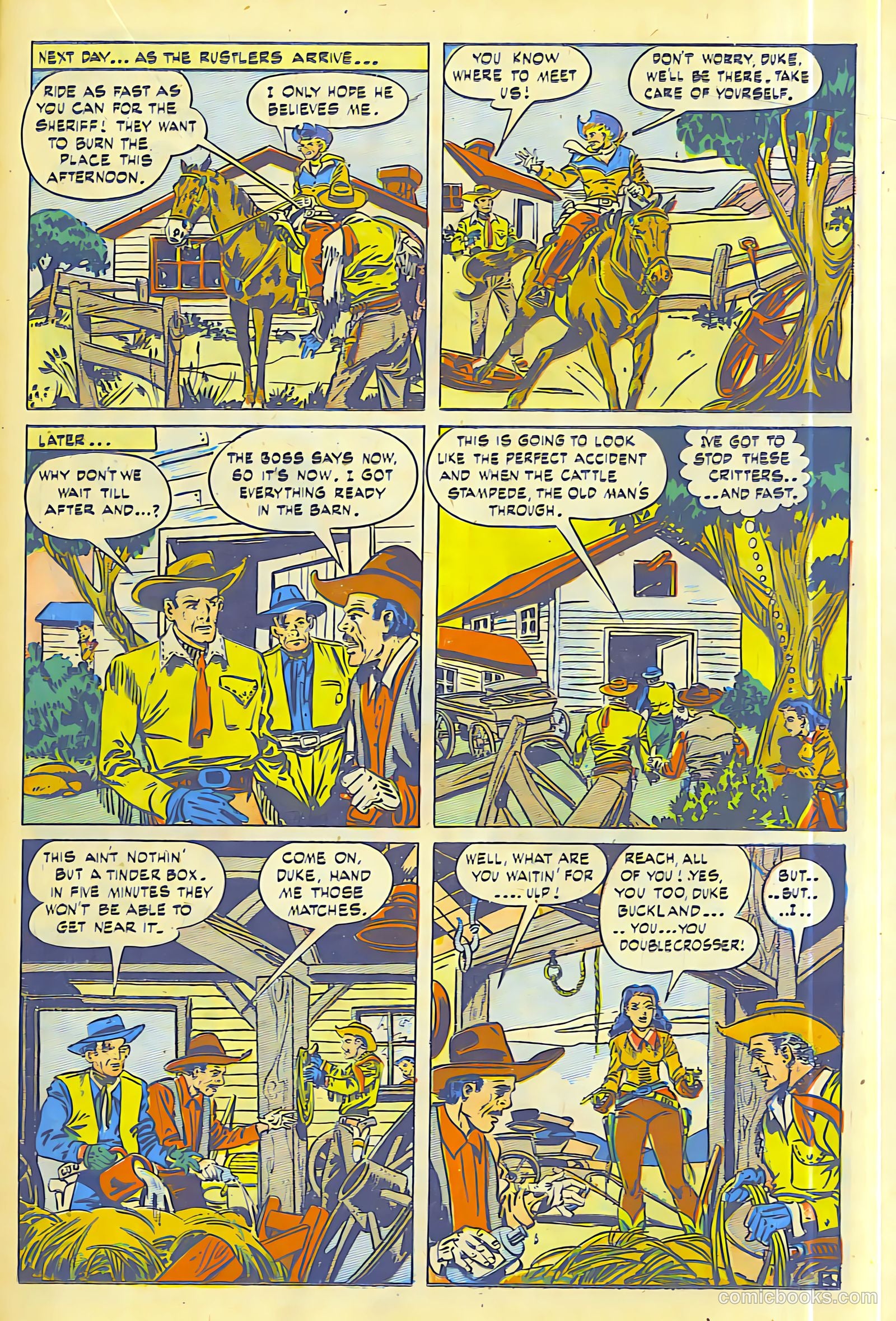 Western Adventures #1 (1948) — page 30 of 49