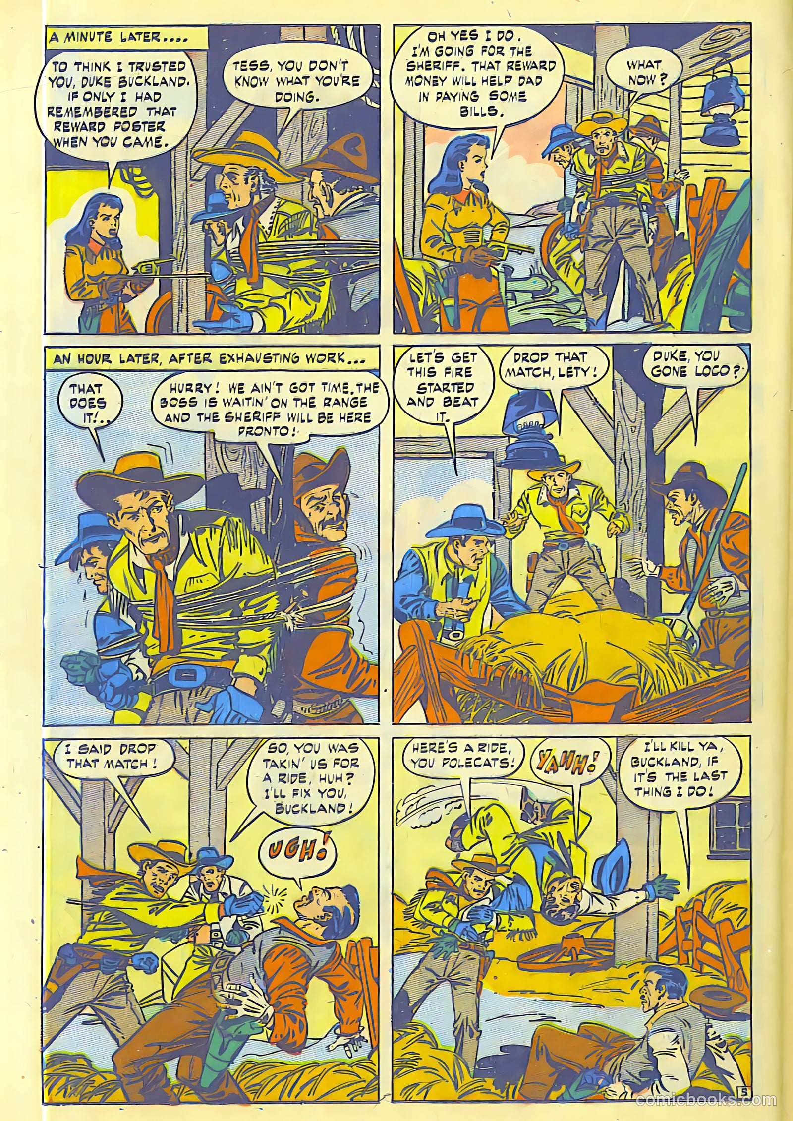 Western Adventures #1 (1948) — page 31 of 49