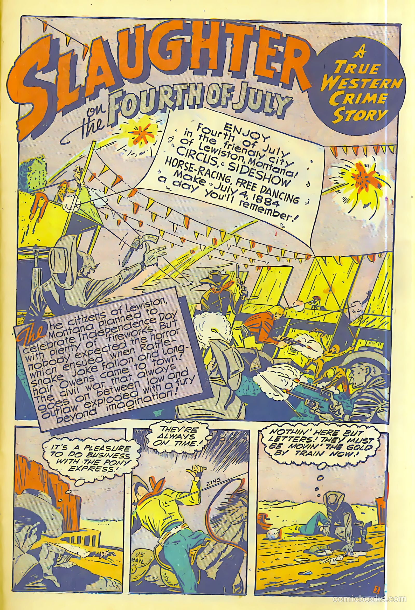Western Adventures #1 (1948) — page 34 of 49