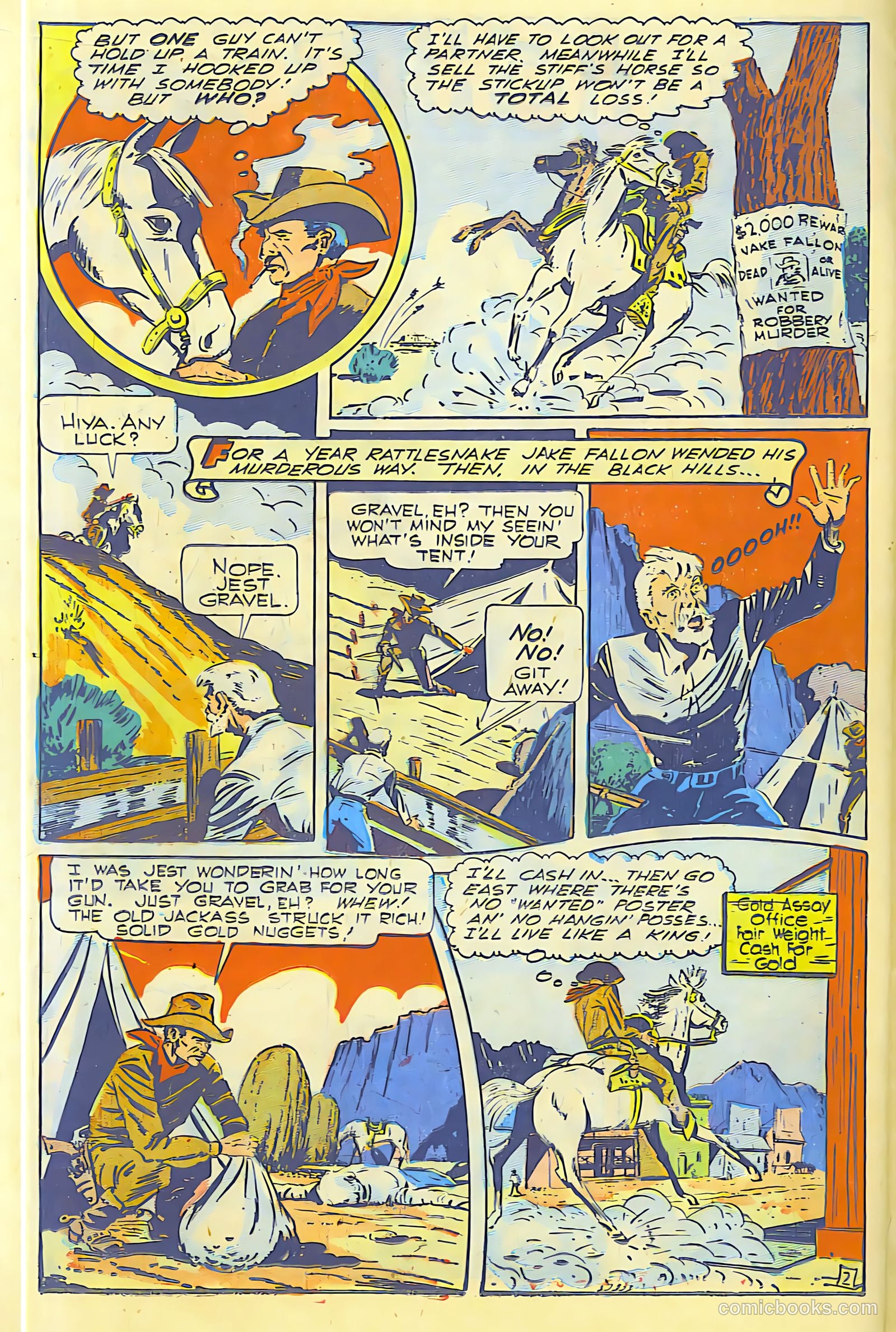 Western Adventures #1 (1948) — page 35 of 49