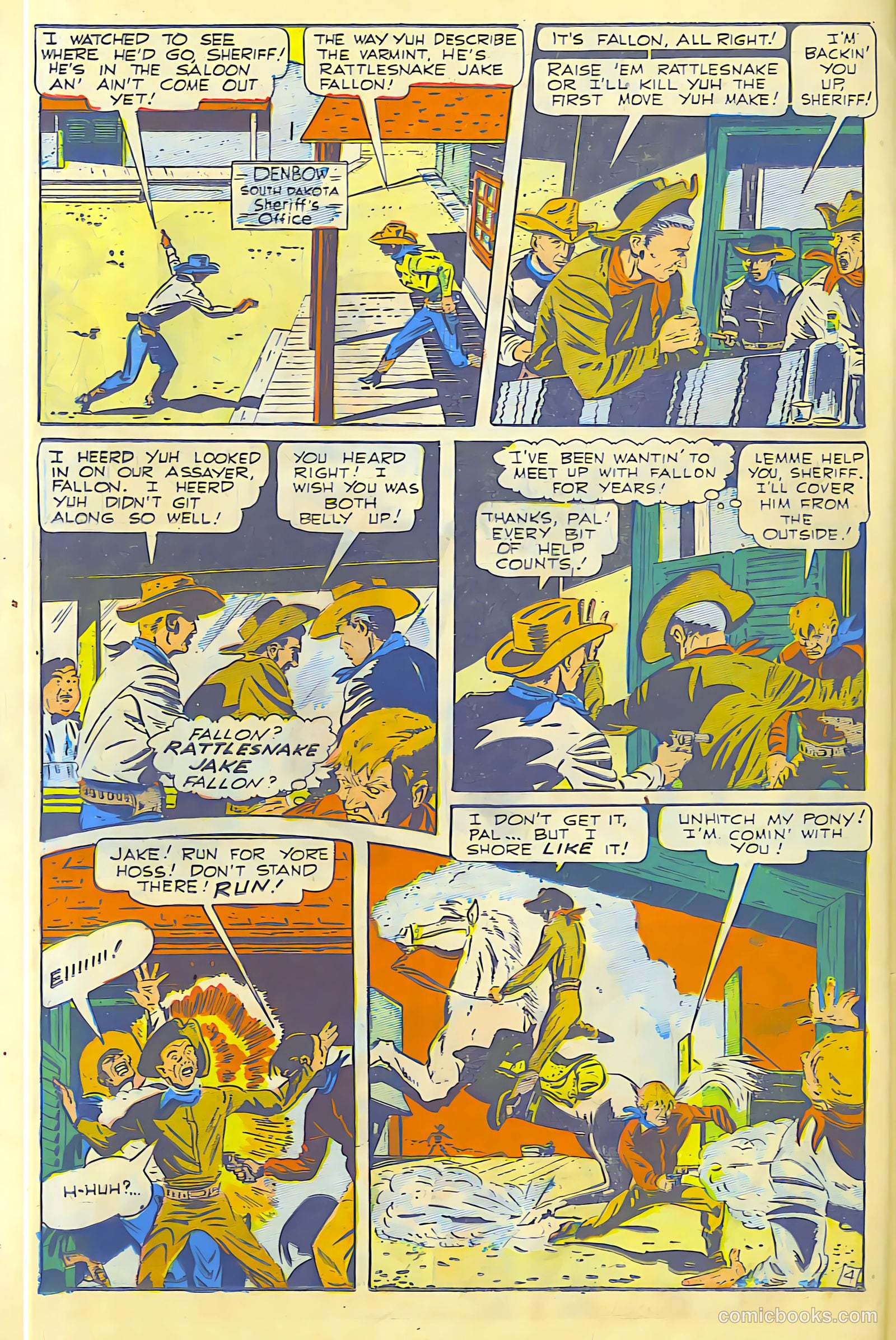 Western Adventures #1 (1948) — page 37 of 49