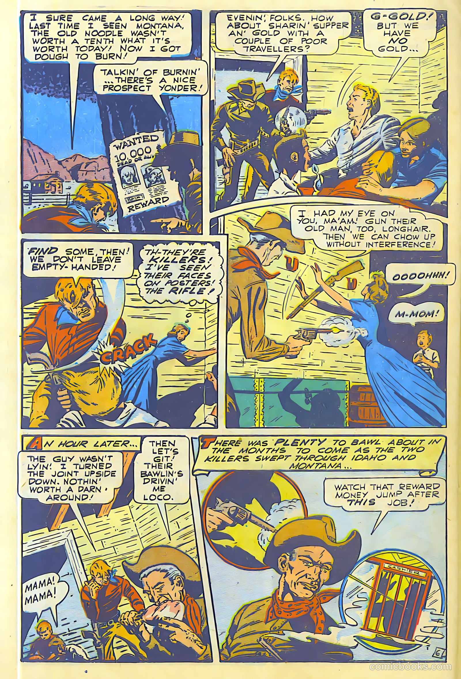 Western Adventures #1 (1948) — page 39 of 49