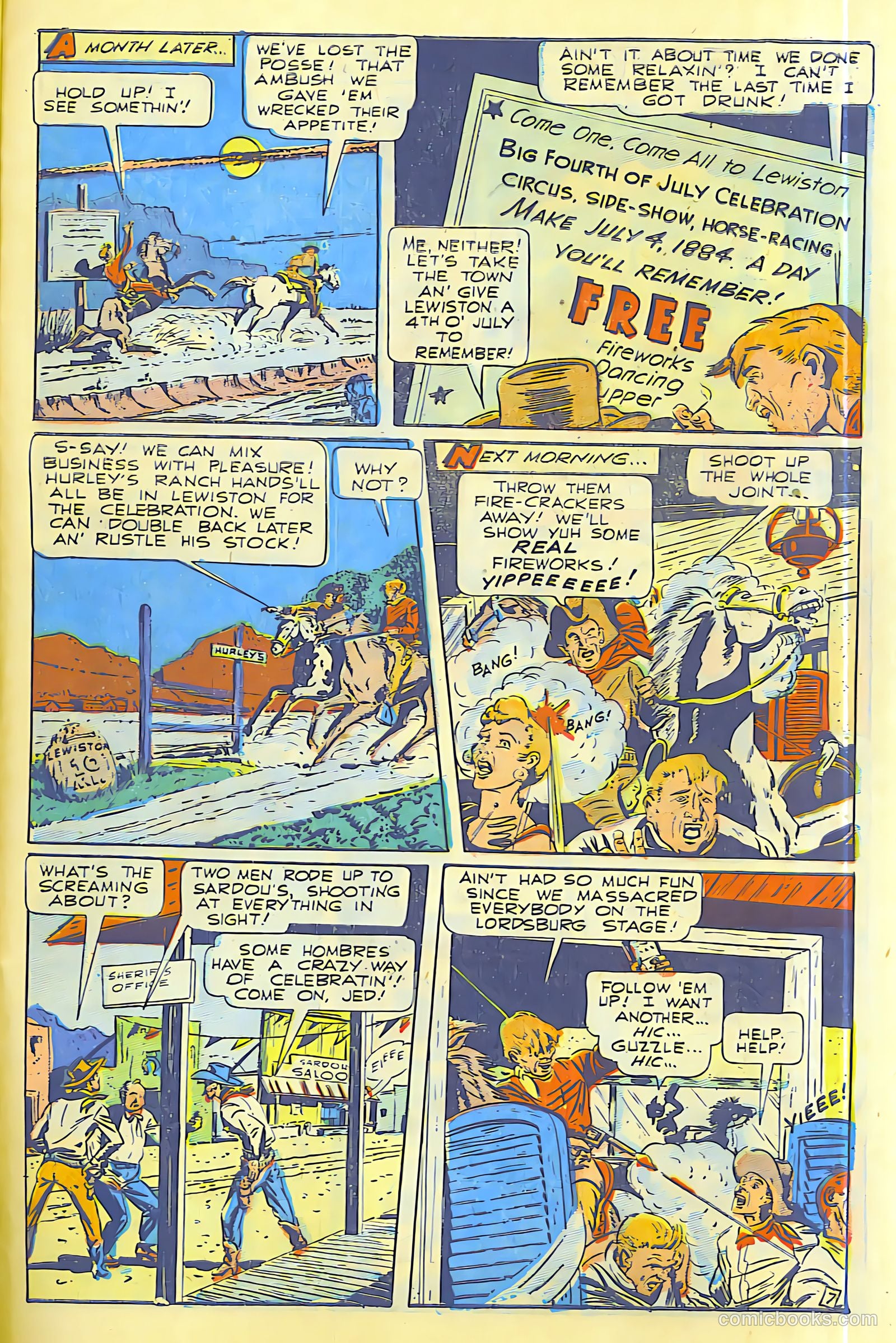 Western Adventures #1 (1948) — page 40 of 49