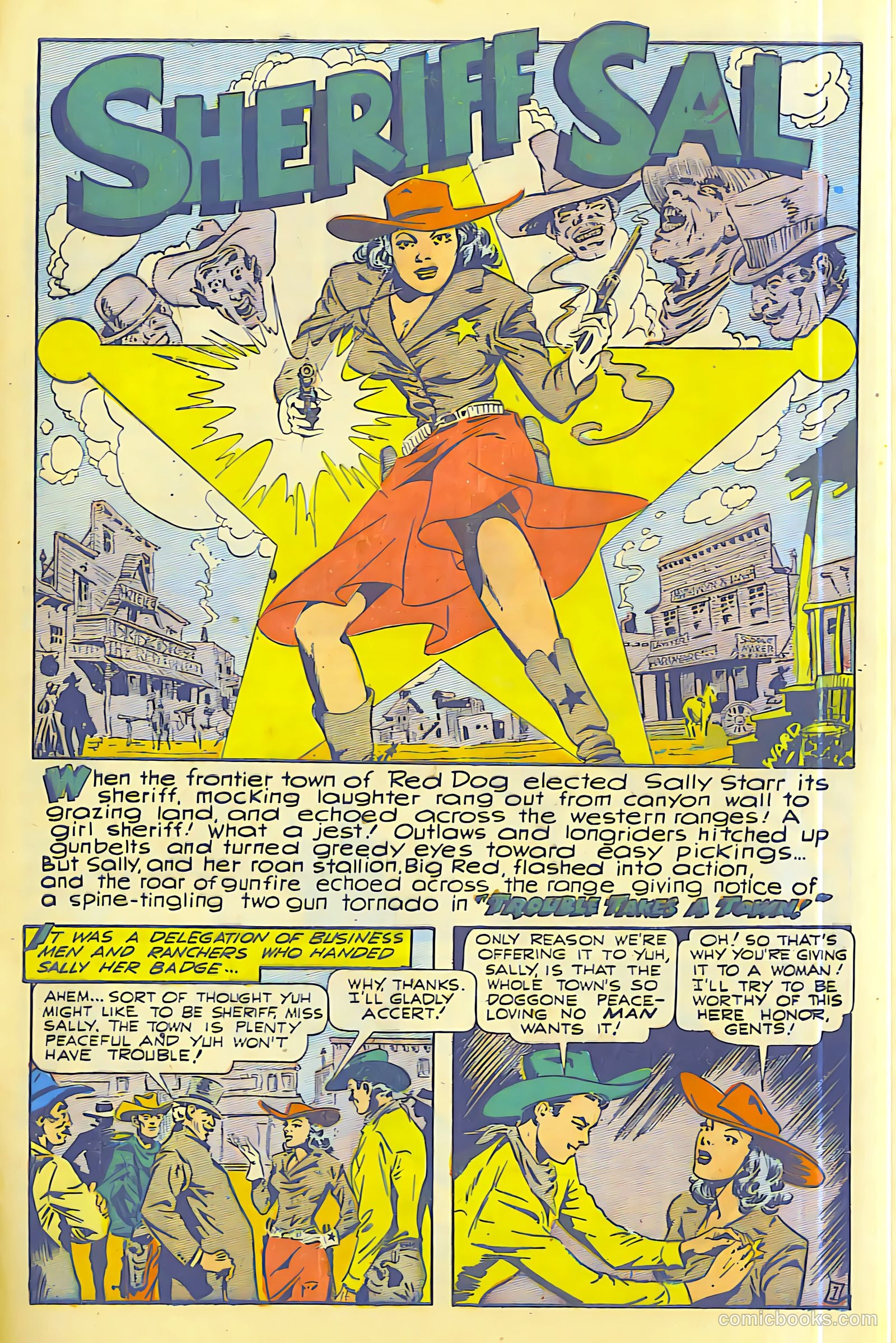 Western Adventures #1 (1948) — page 44 of 49