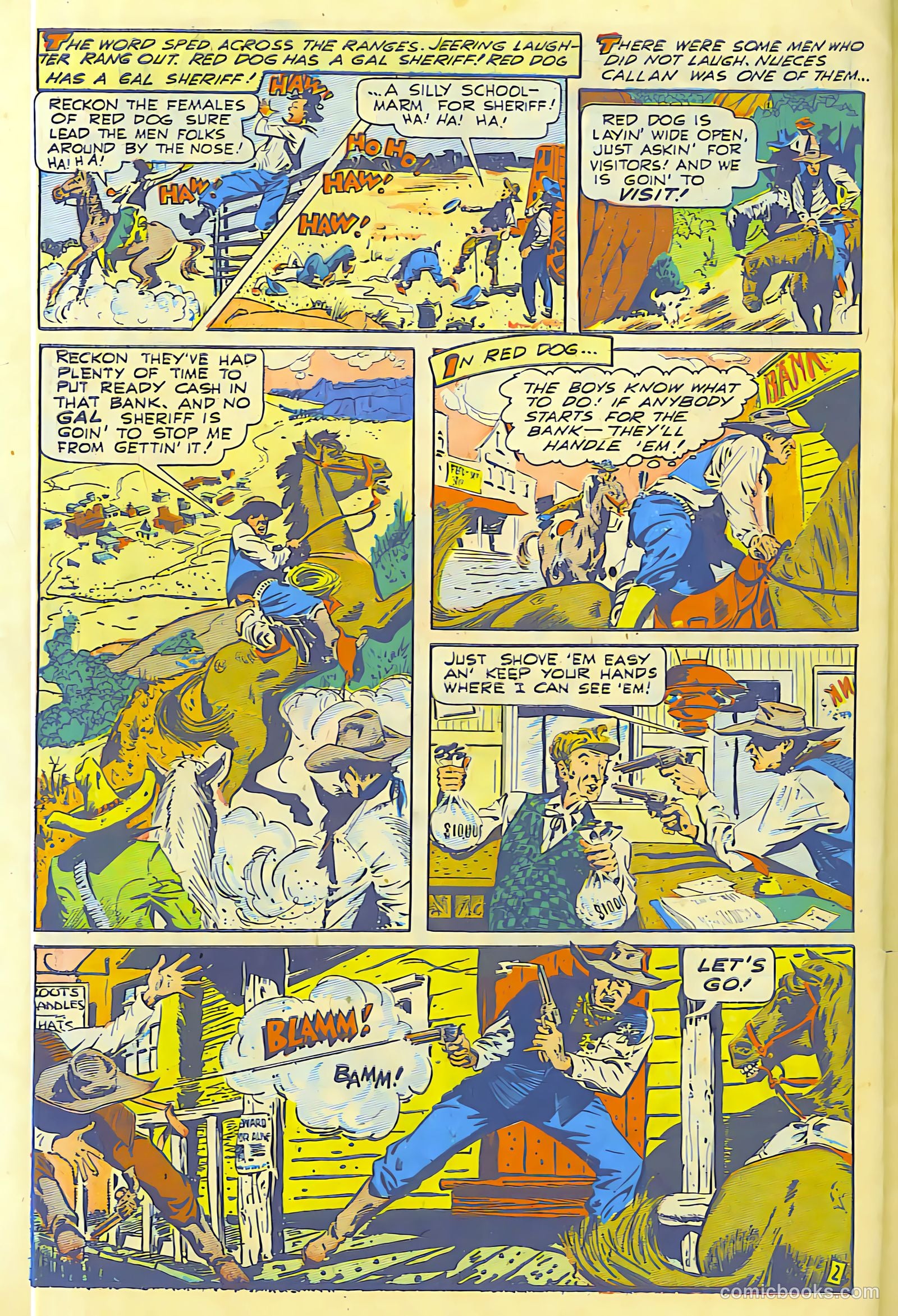 Western Adventures #1 (1948) — page 45 of 49