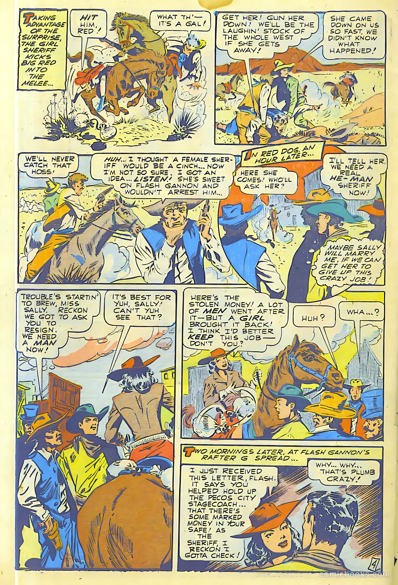 Western Adventures #1 (1948) — page 47 of 49