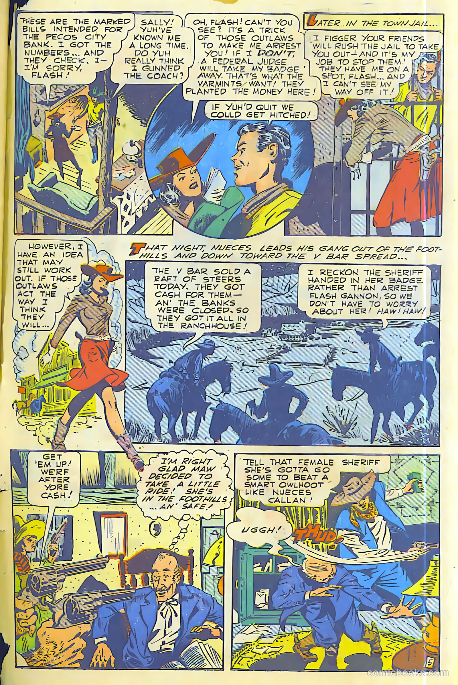 Western Adventures #1 (1948) — page 48 of 49