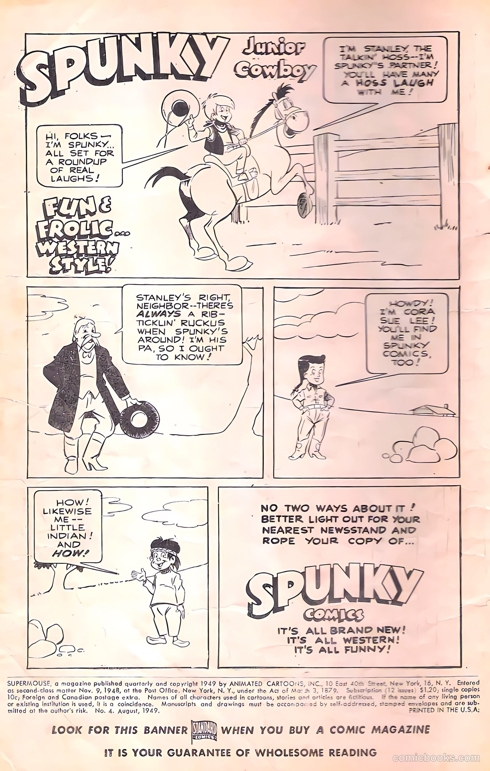 Supermouse #4 (1955) — page 2 of 36