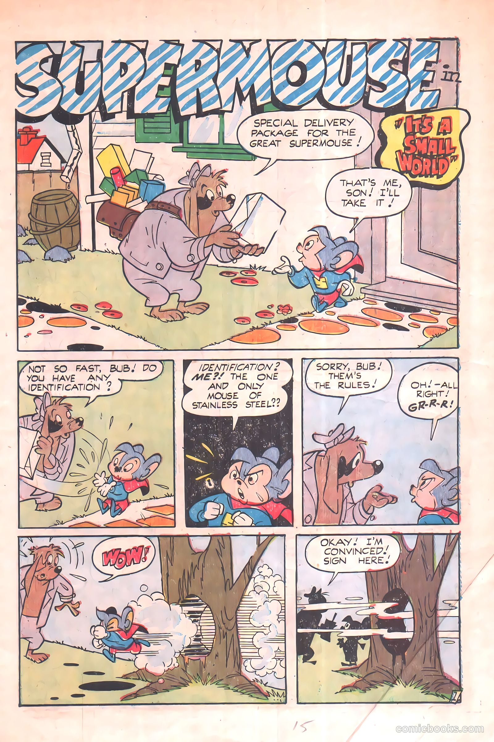 Supermouse #37 (1955) — page 15 of 36