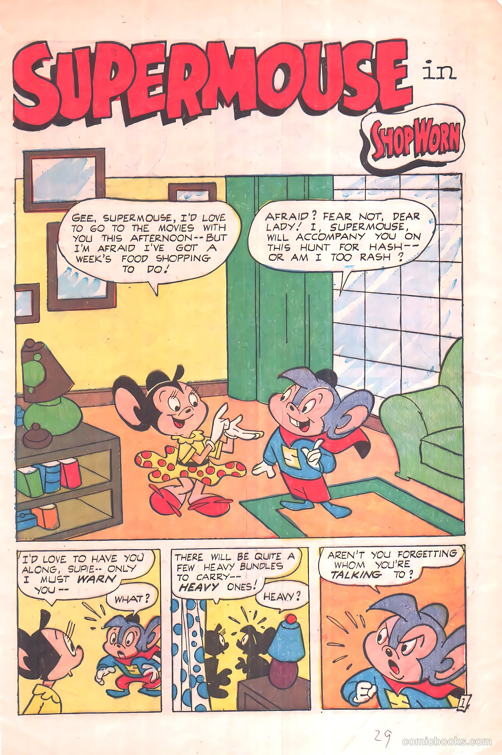 Supermouse #37 (1955) — page 29 of 36