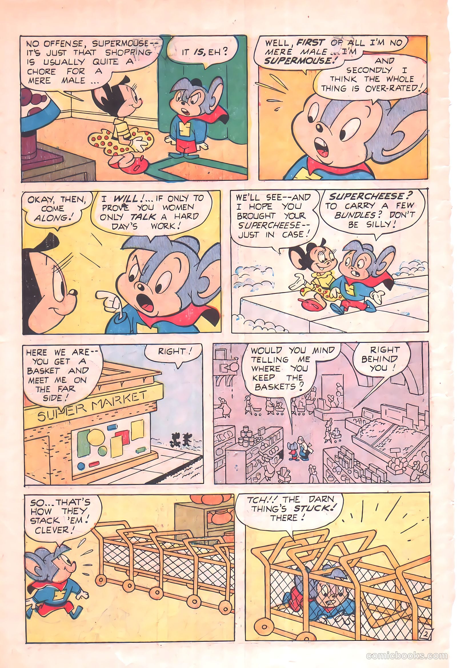 Supermouse #37 (1955) — page 30 of 36