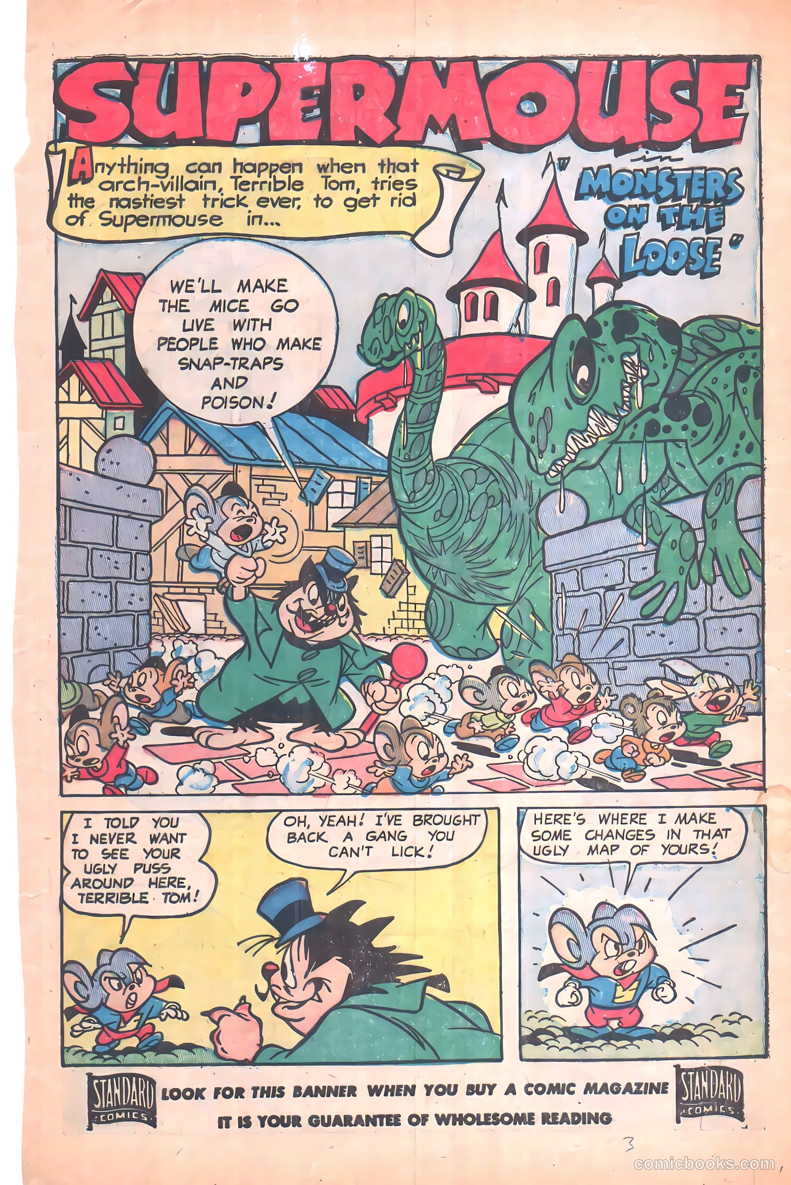 Supermouse #33 (1955) — page 3 of 36