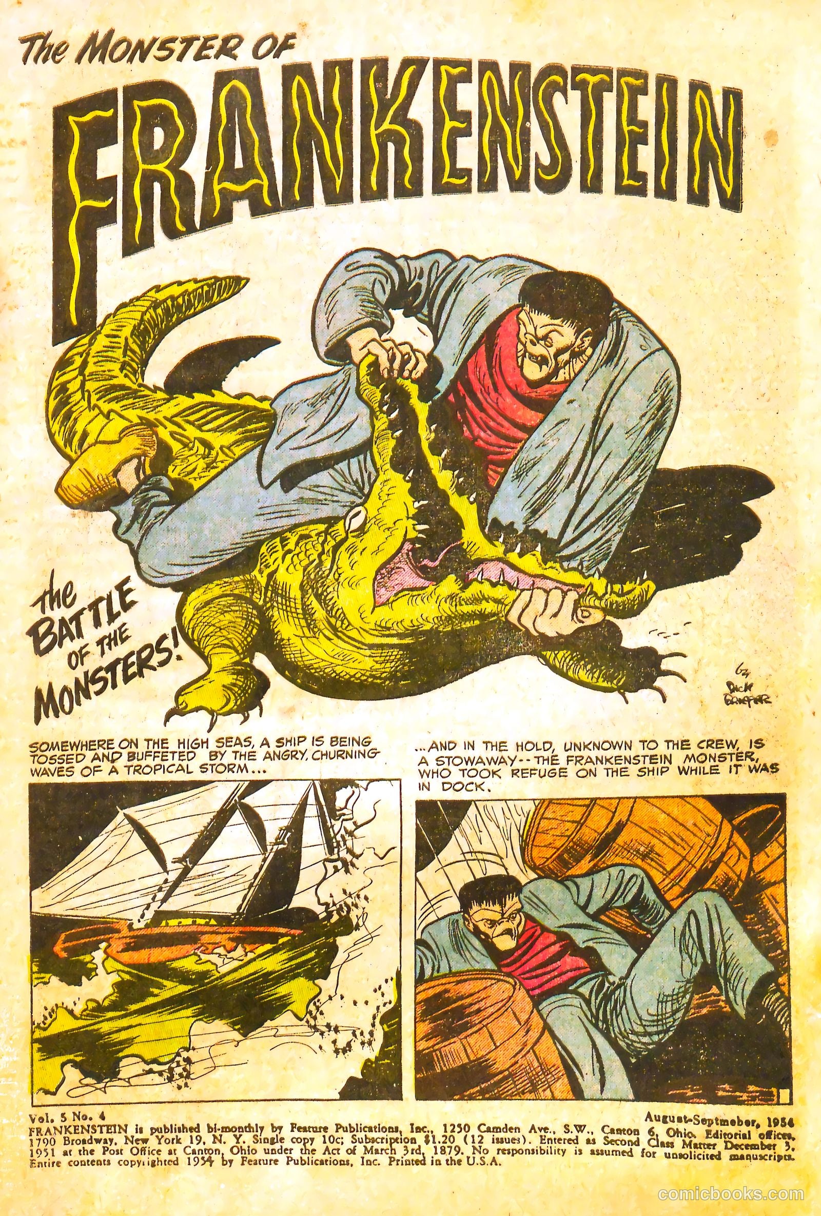 Frankenstein #32 (1945) — page 3 of 36