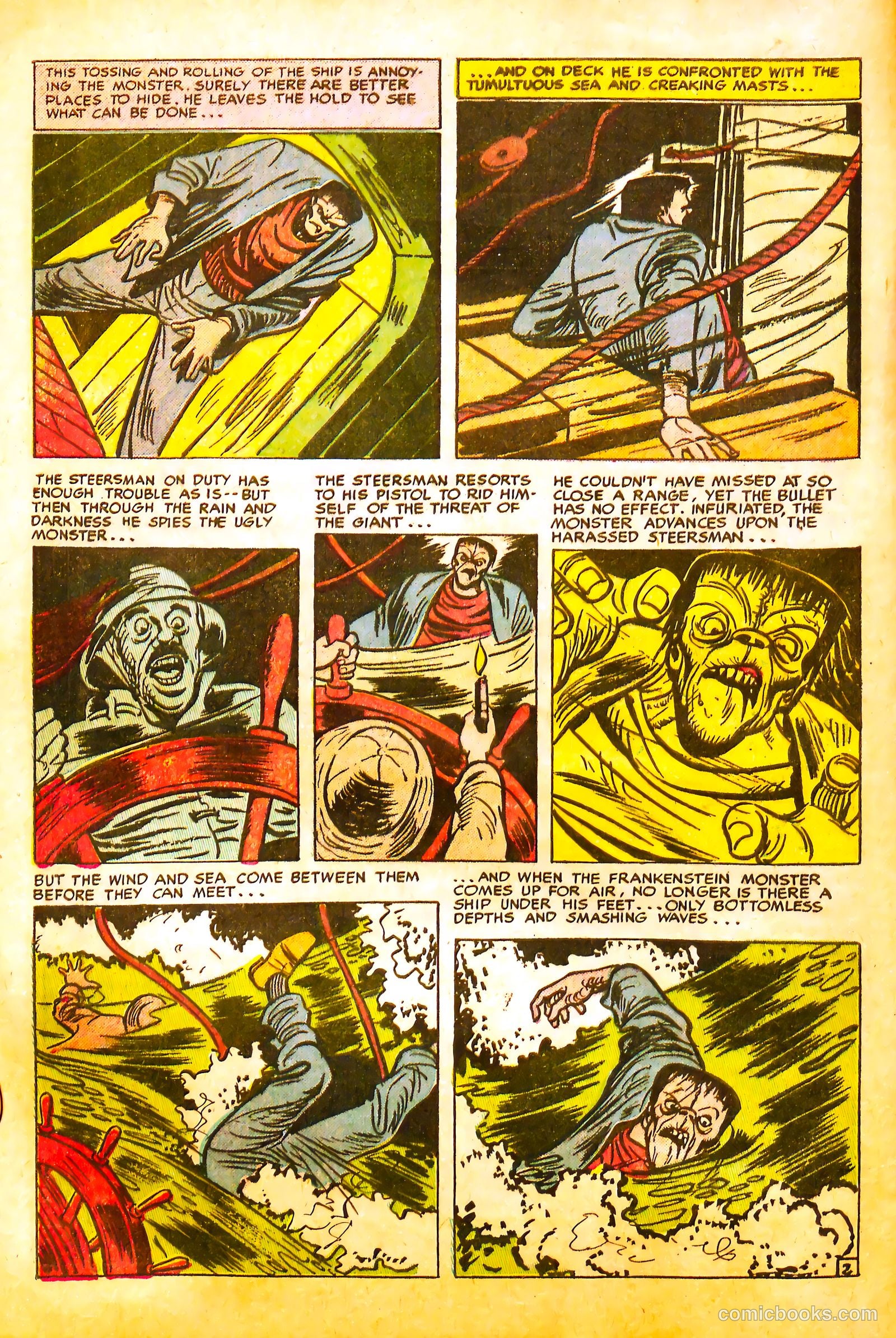Frankenstein #32 (1945) — page 4 of 36