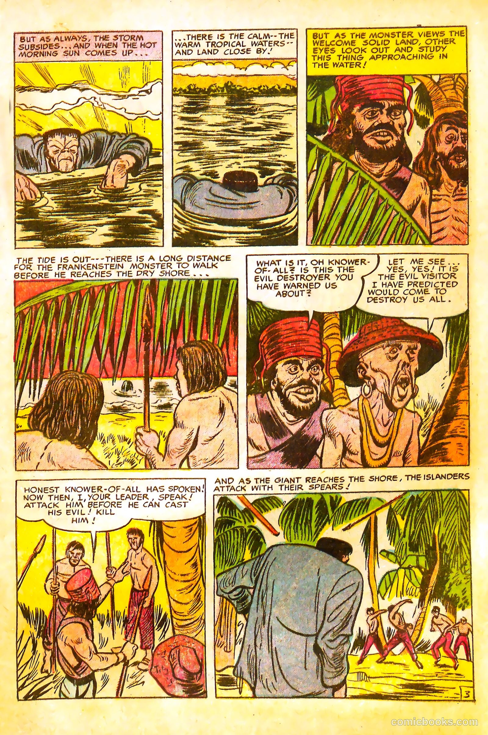 Frankenstein #32 (1945) — page 5 of 36