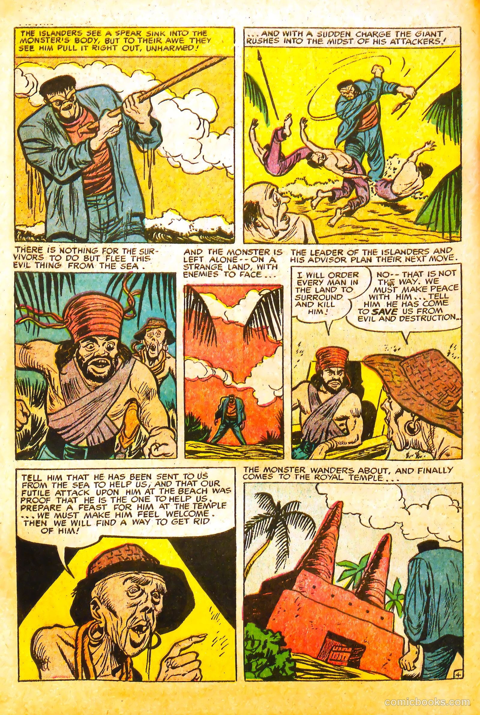 Frankenstein #32 (1945) — page 6 of 36