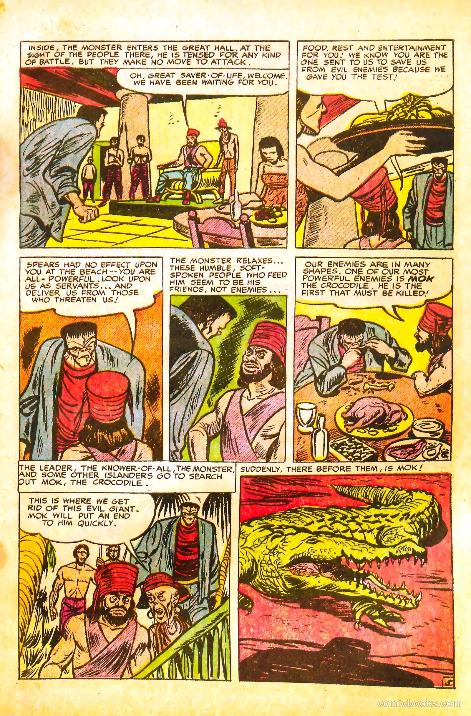 Frankenstein #32 (1945) — page 7 of 36